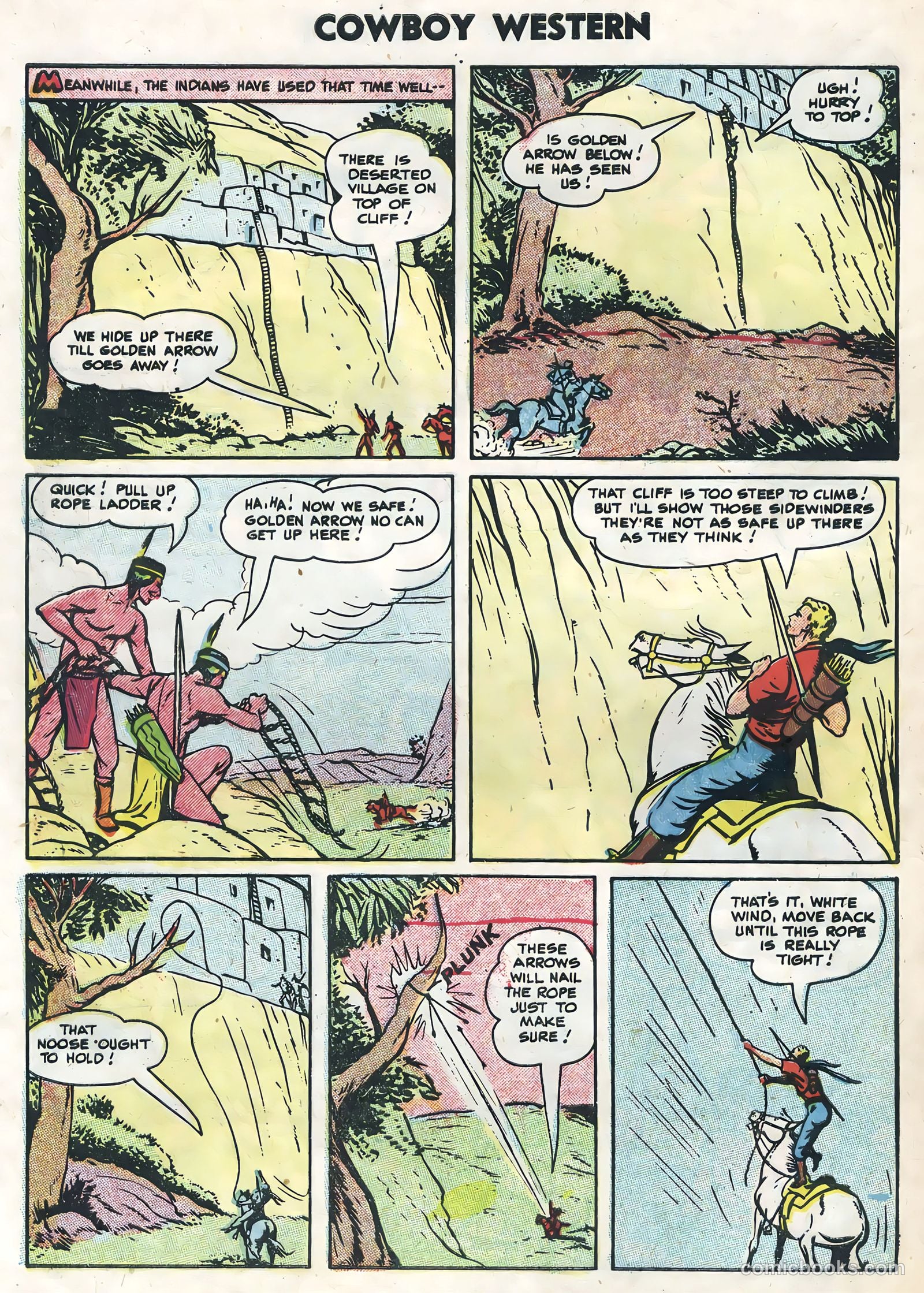 Cowboy Western #57 (1955) — page 30 of 36