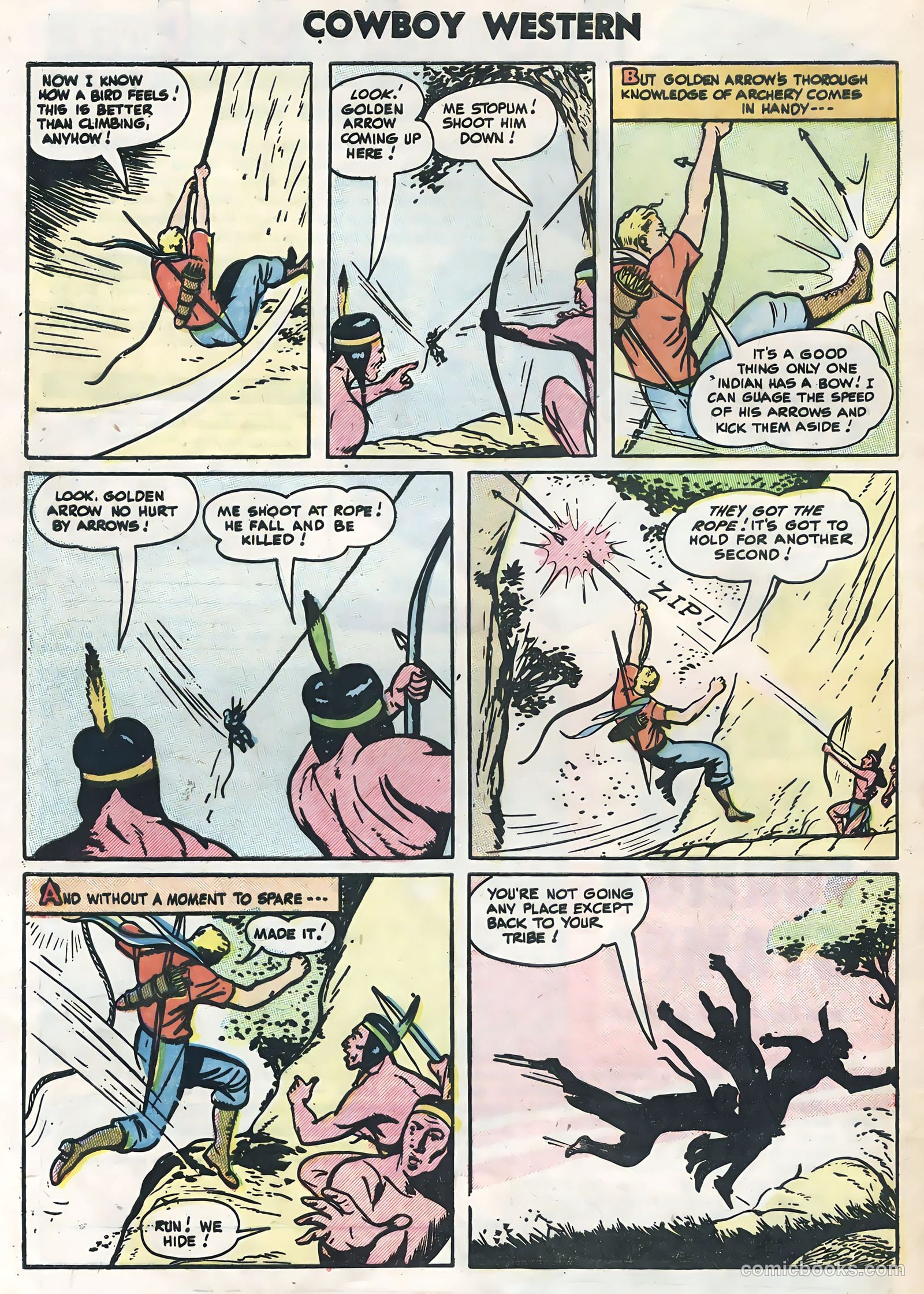 Cowboy Western #57 (1955) — page 32 of 36