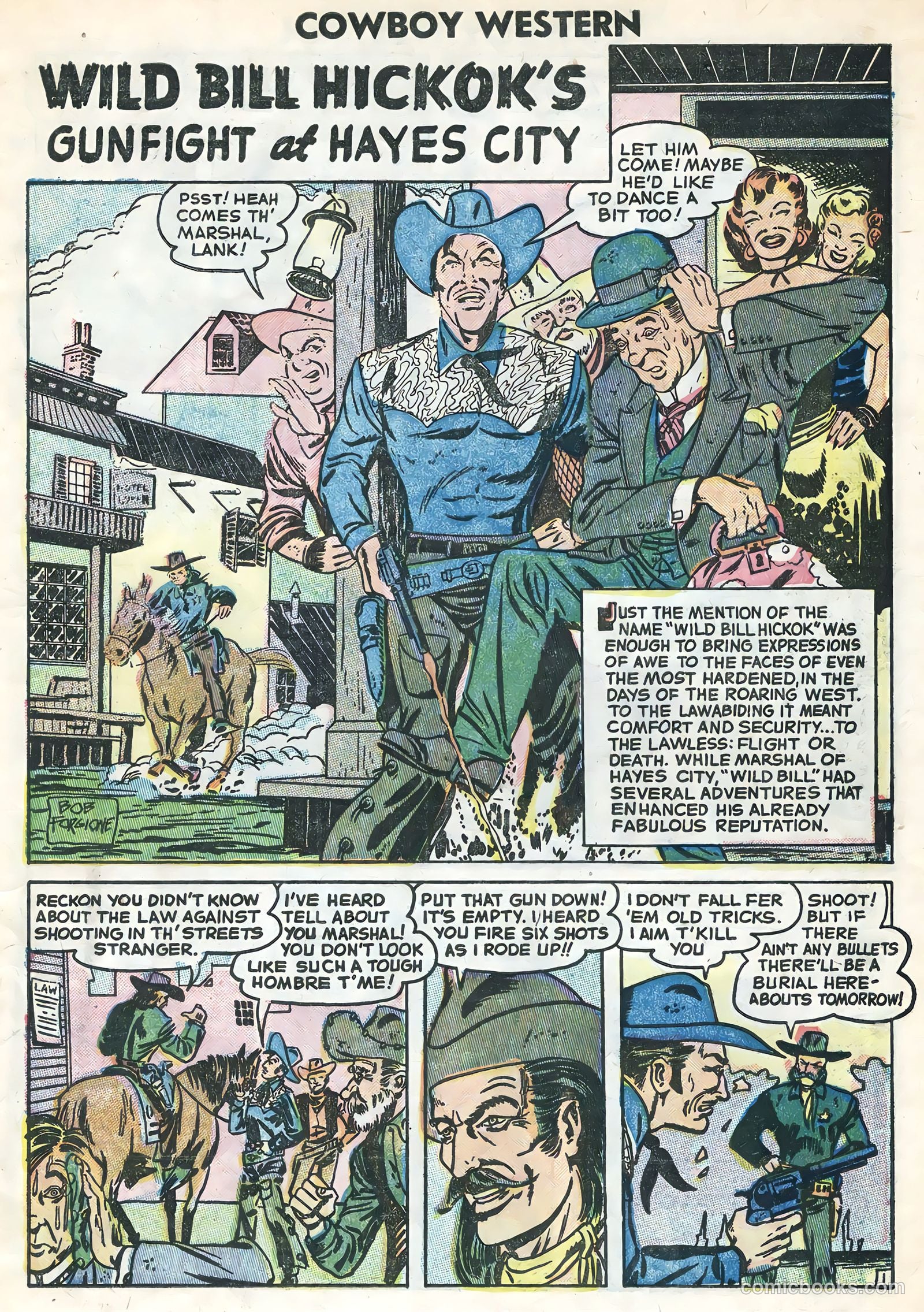 Cowboy Western #58 (1956) — page 3 of 36