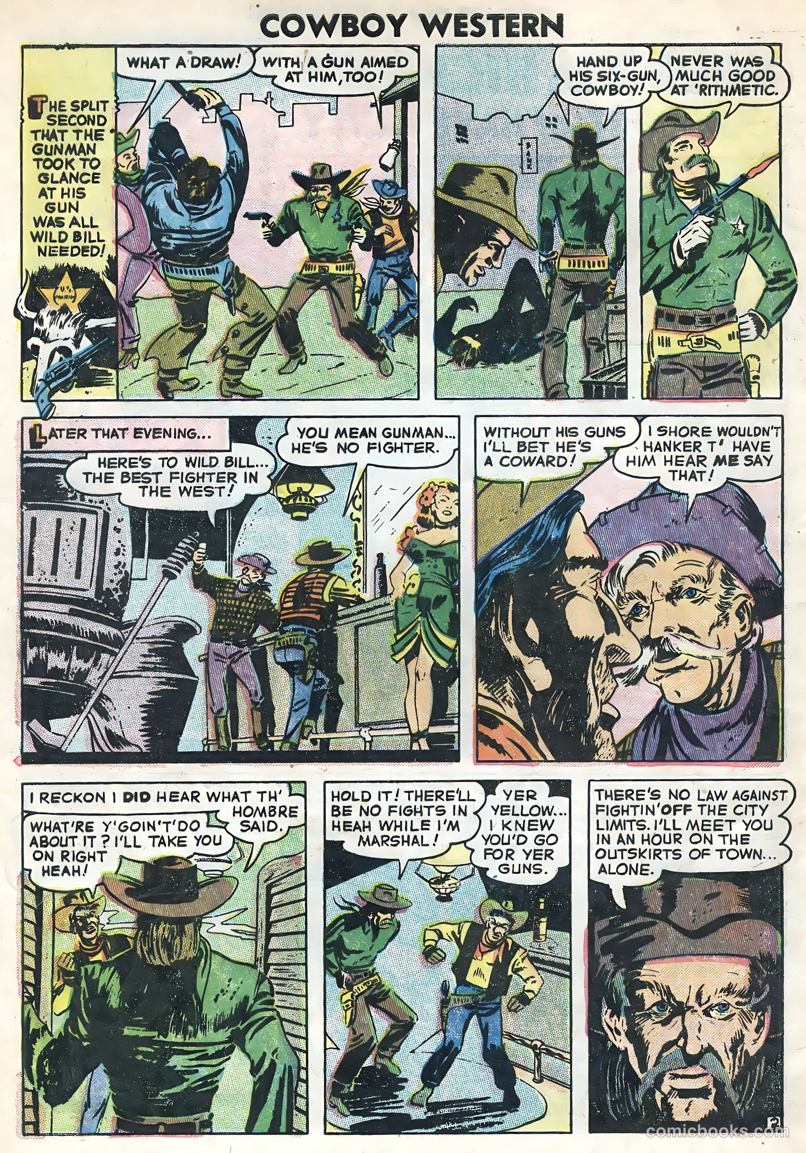 Cowboy Western #58 (1956) — page 4 of 36