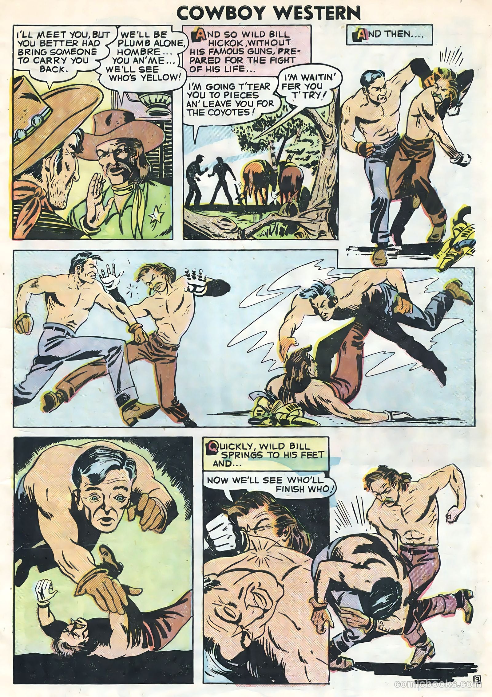 Cowboy Western #58 (1956) — page 5 of 36