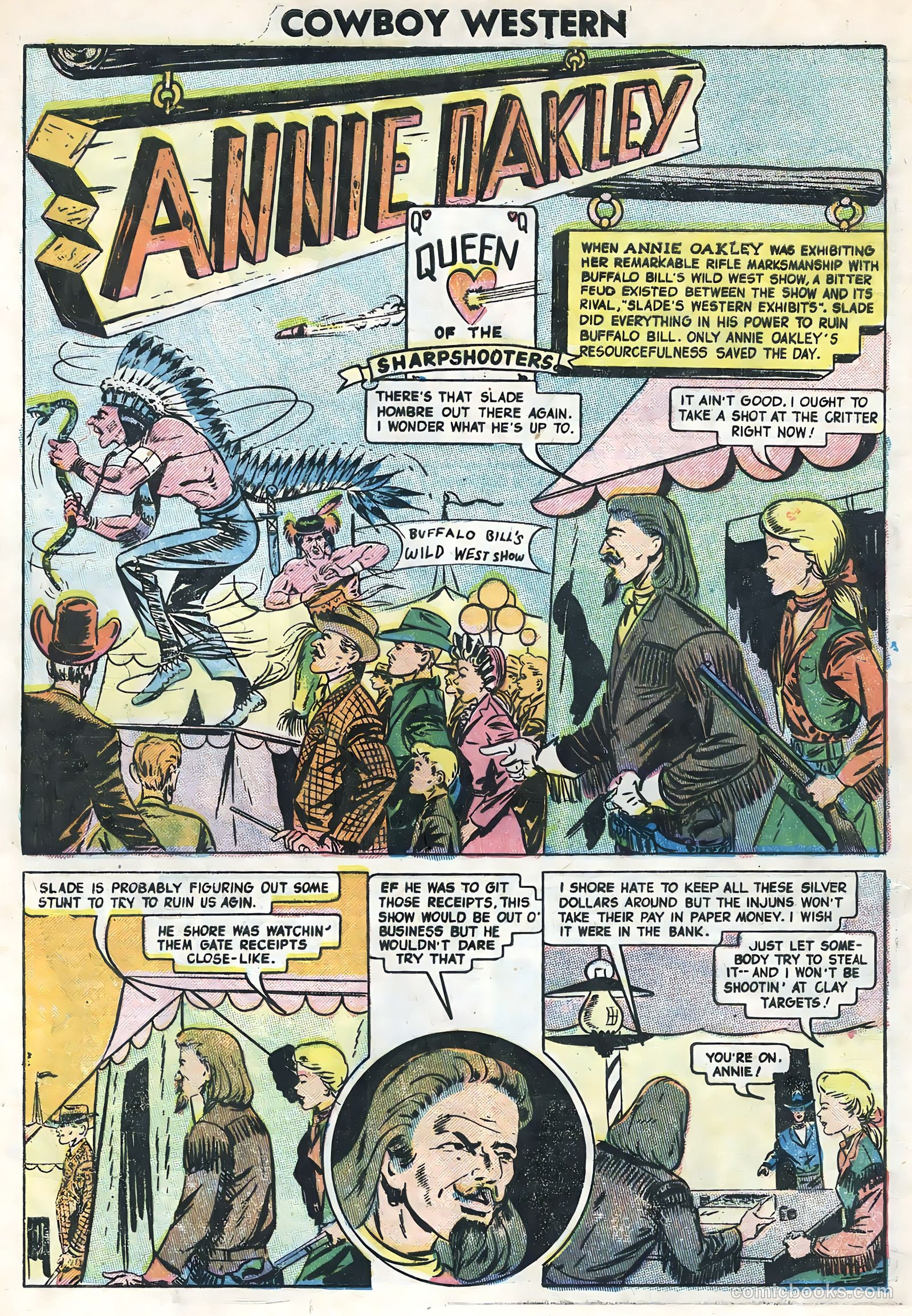 Cowboy Western #58 (1956) — page 8 of 36
