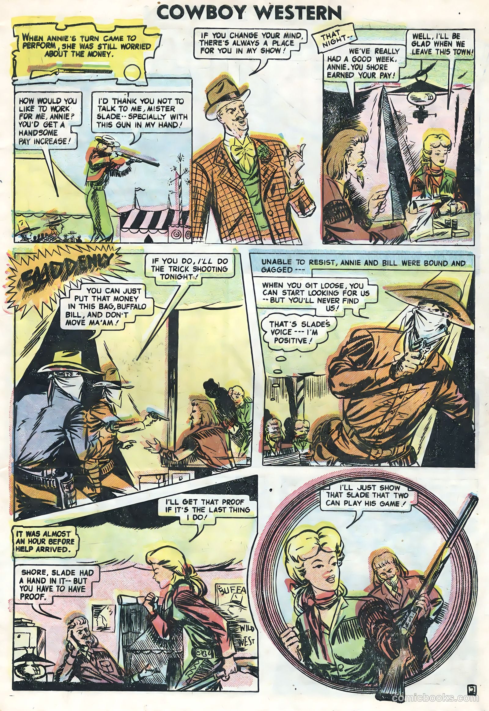 Cowboy Western #58 (1956) — page 9 of 36