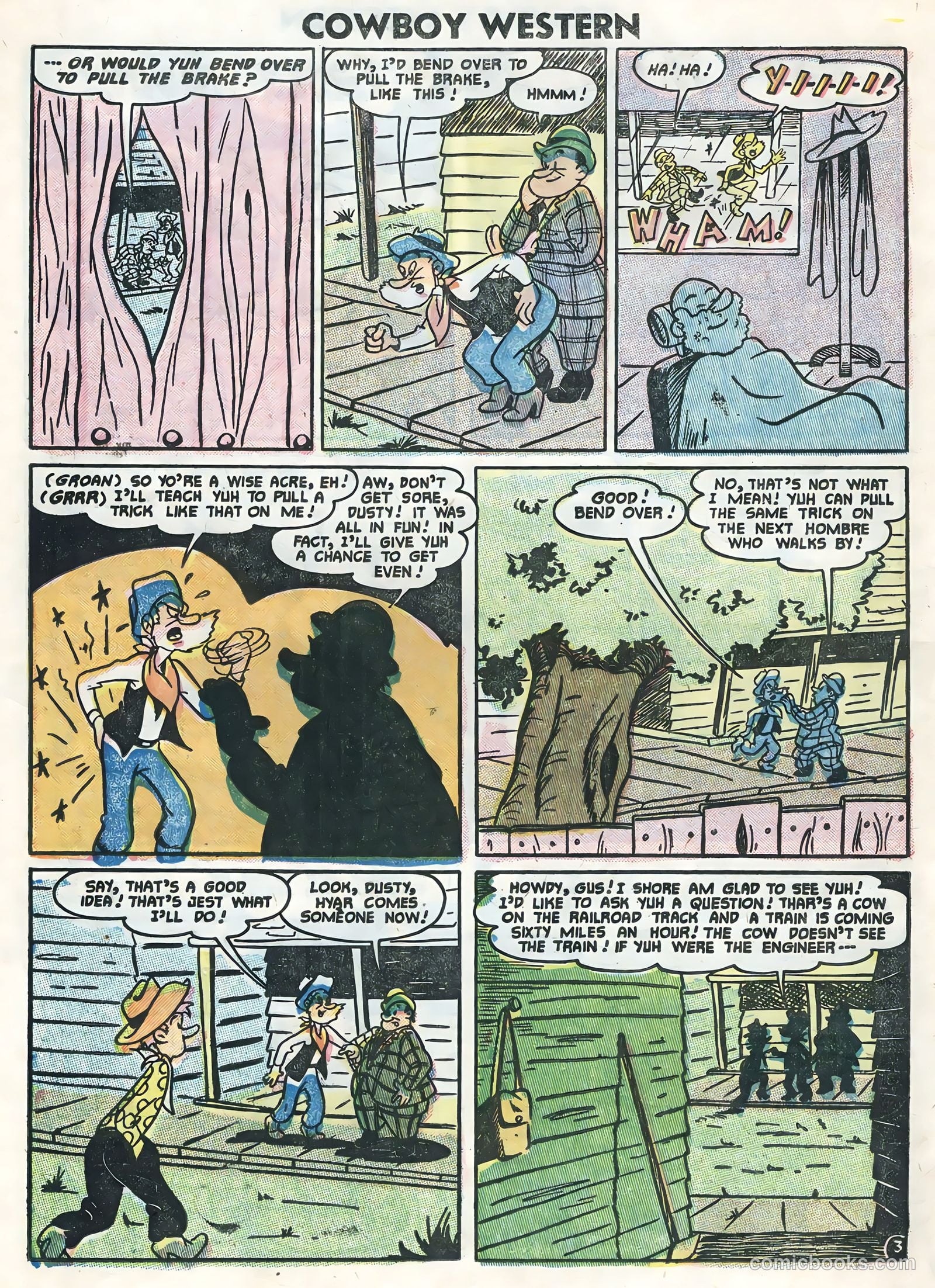 Cowboy Western #58 (1956) — page 14 of 36