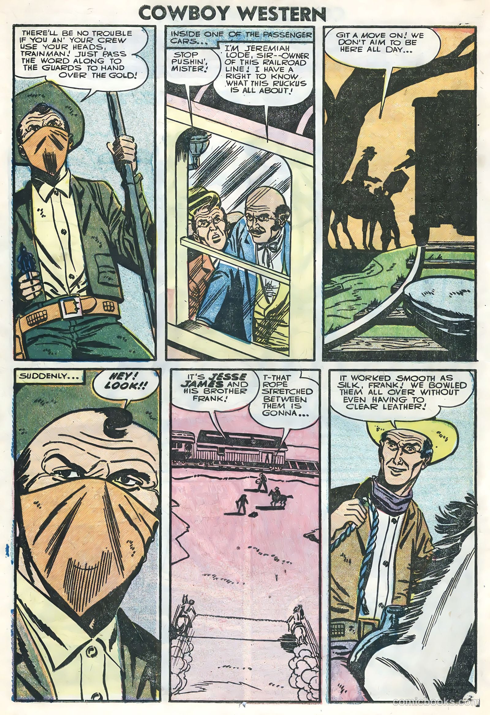 Cowboy Western #58 (1956) — page 18 of 36