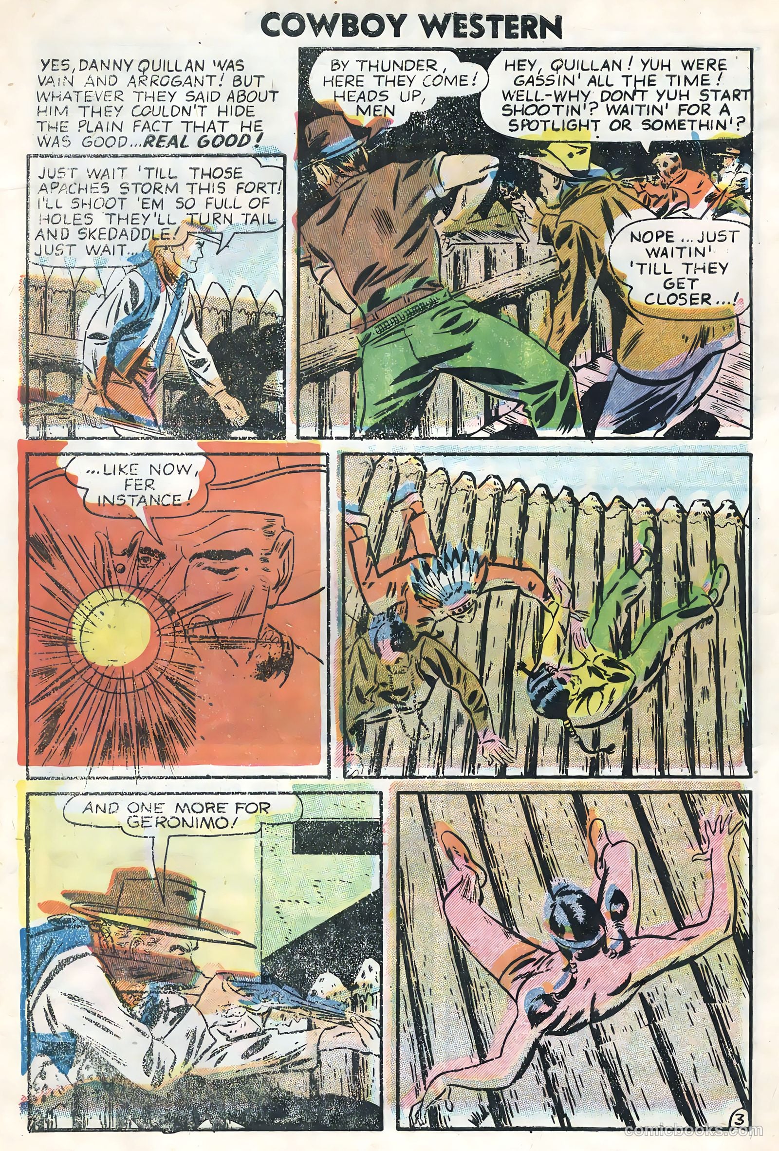 Cowboy Western #58 (1956) — page 28 of 36