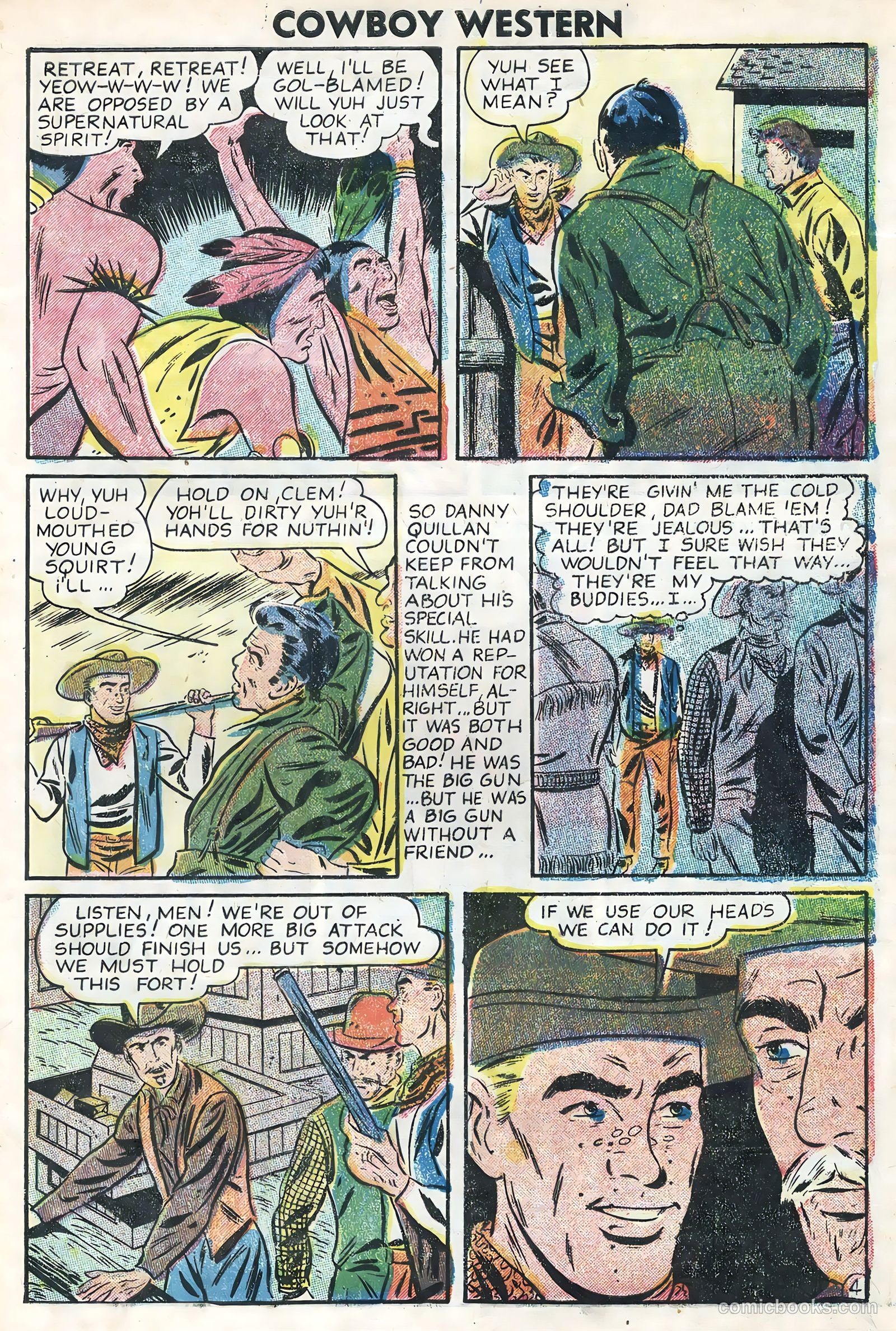 Cowboy Western #58 (1956) — page 29 of 36