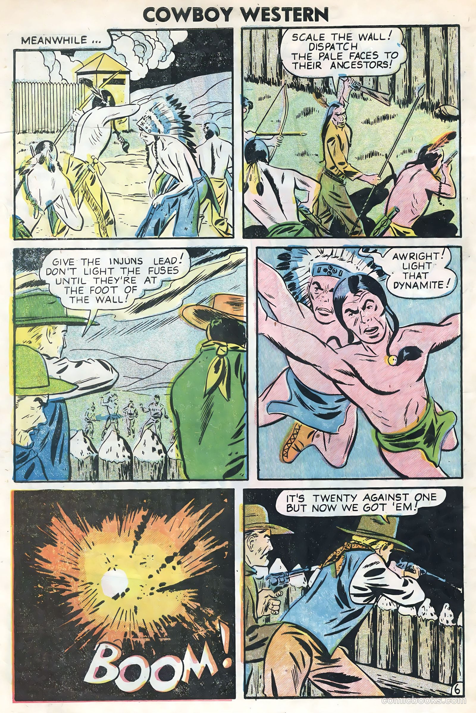 Cowboy Western #58 (1956) — page 32 of 36