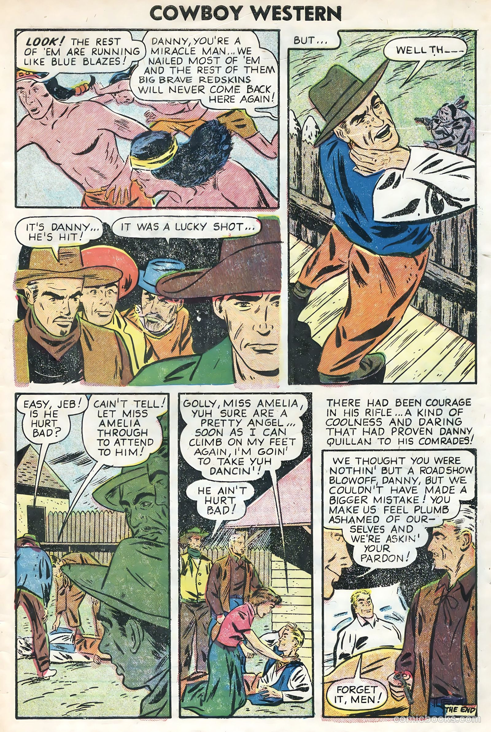 Cowboy Western #58 (1956) — page 33 of 36