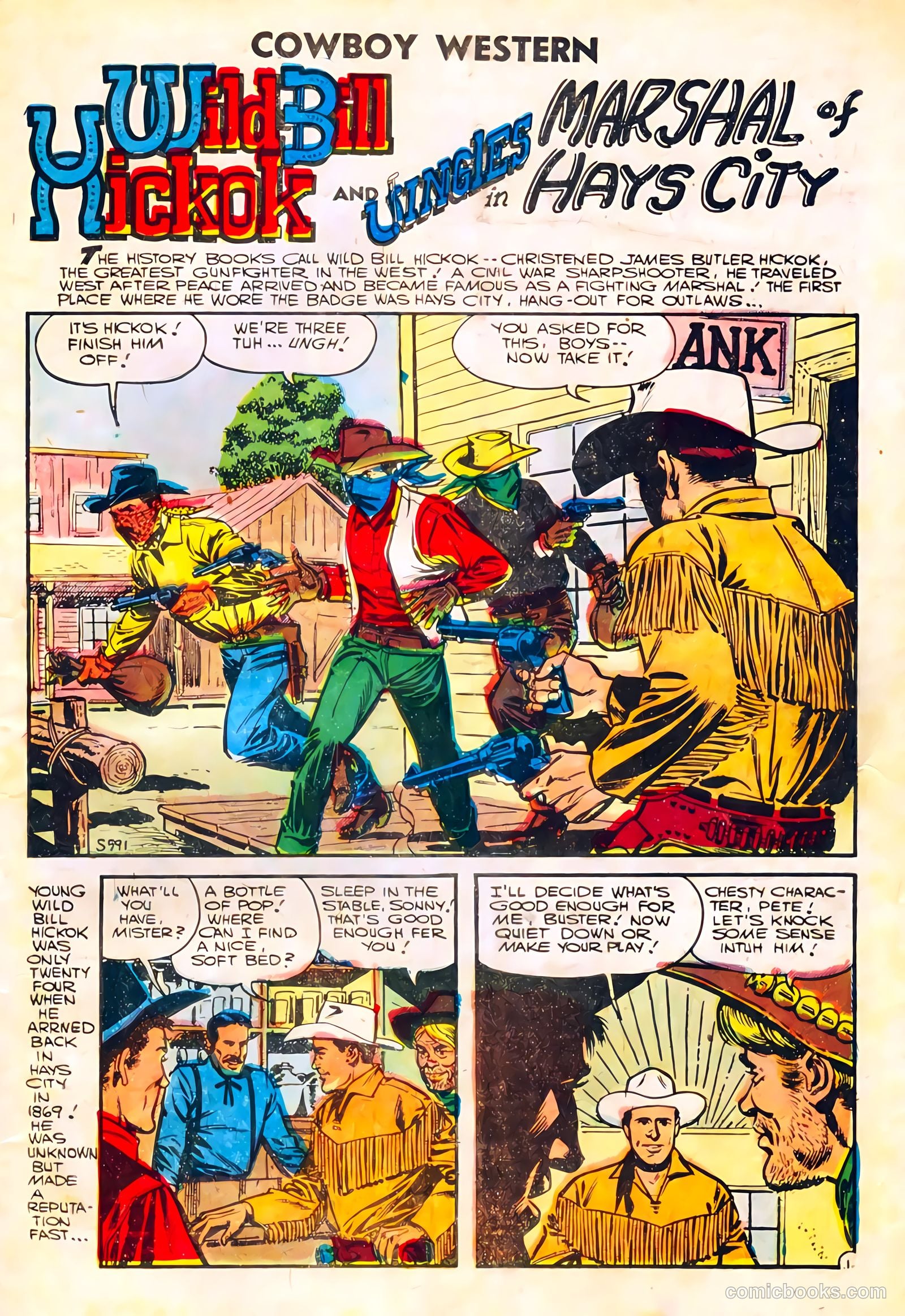 Cowboy Western #59 (1956) — page 3 of 36