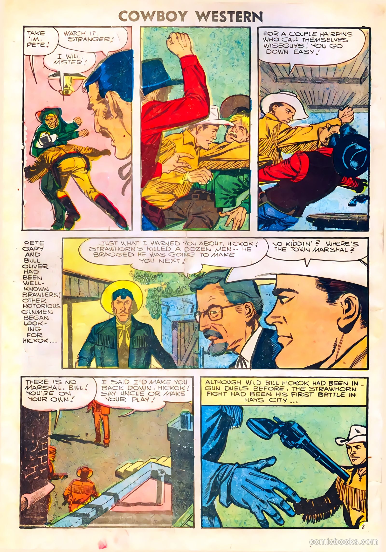 Cowboy Western #59 (1956) — page 4 of 36