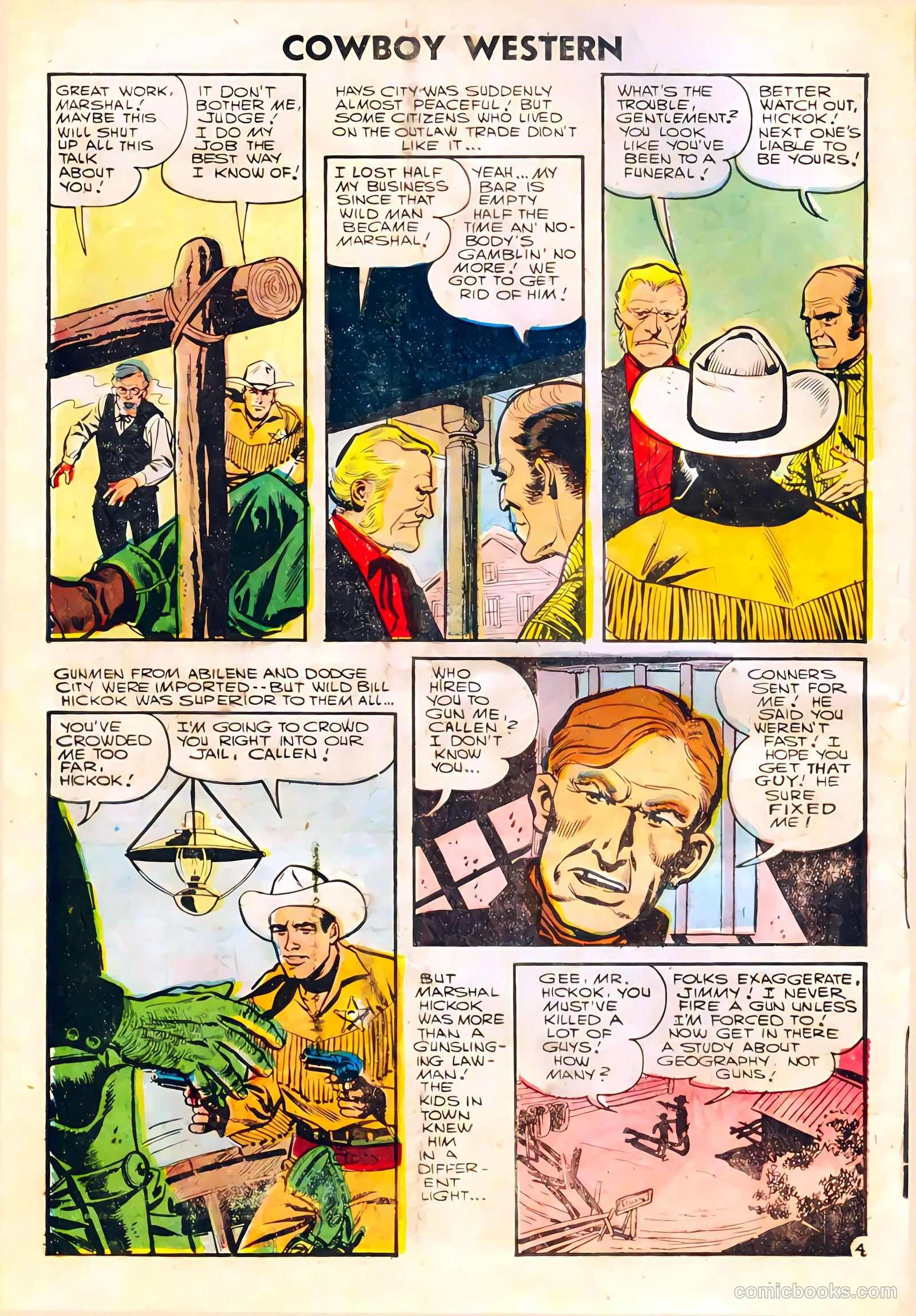 Cowboy Western #59 (1956) — page 6 of 36