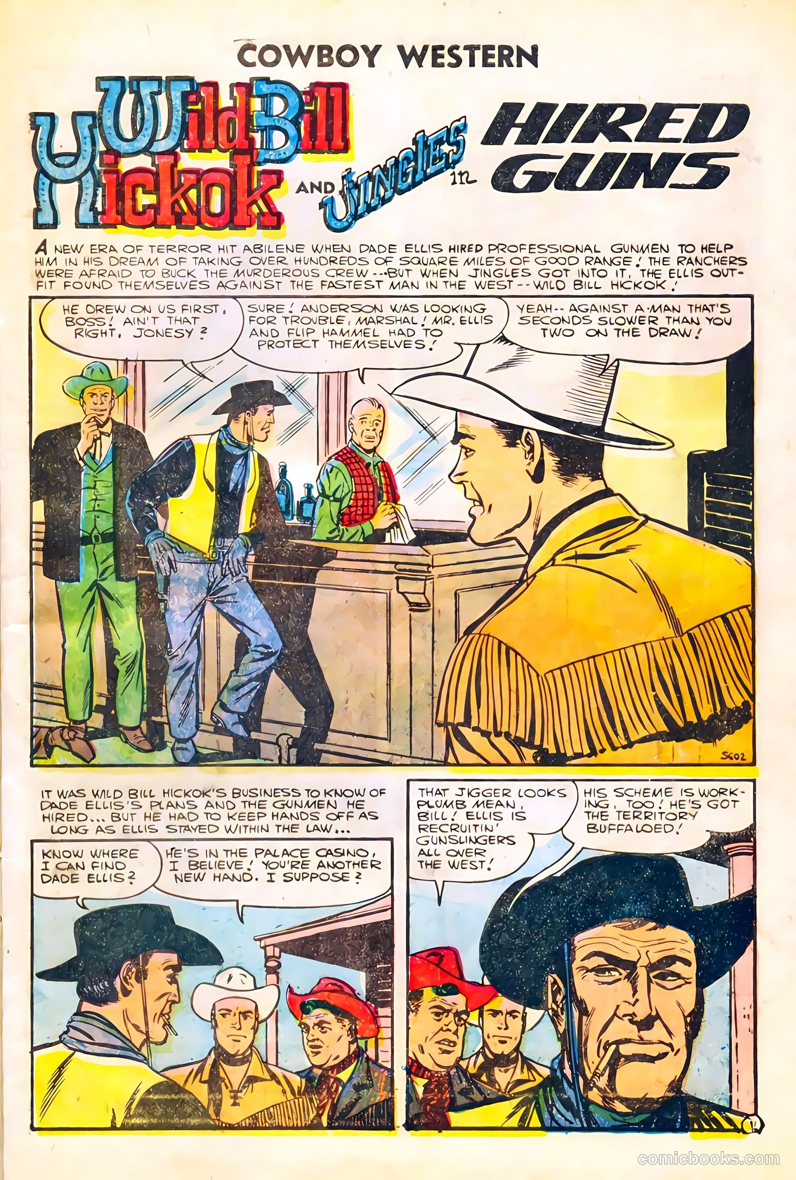 Cowboy Western #59 (1956) — page 9 of 36