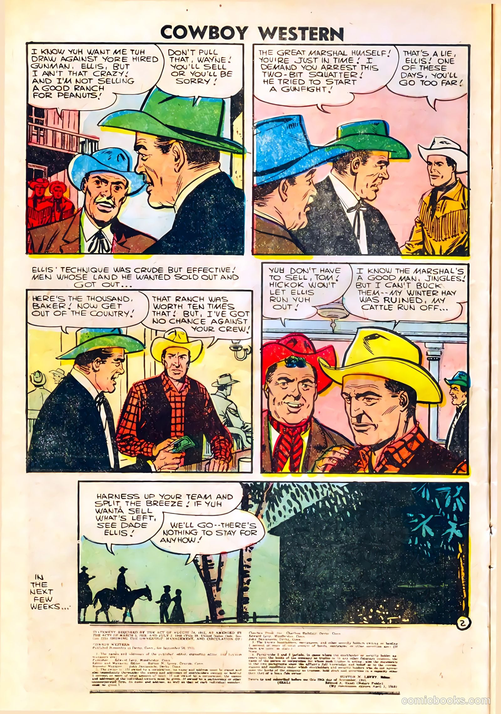 Cowboy Western #59 (1956) — page 10 of 36