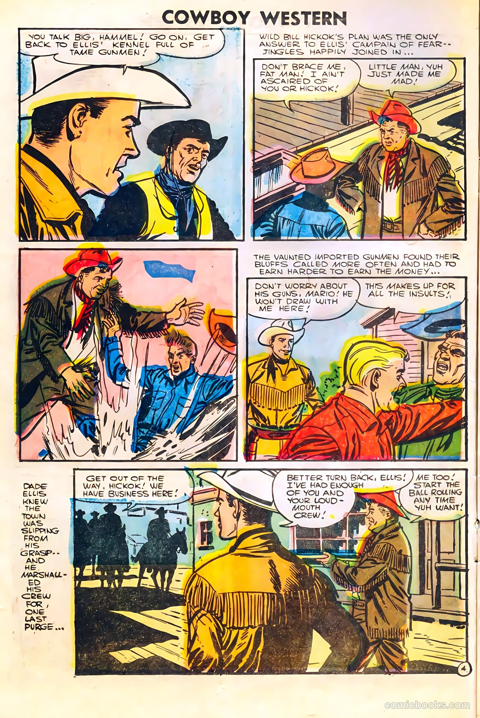 Cowboy Western #59 (1956) — page 12 of 36