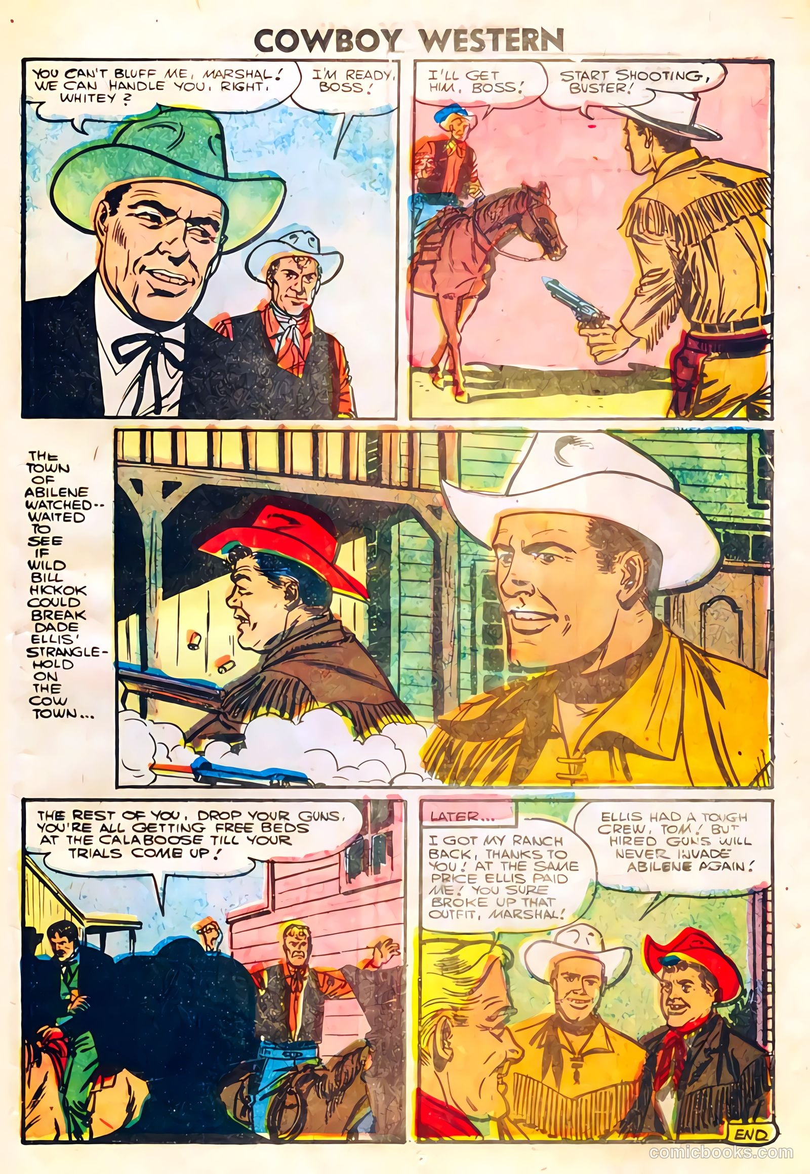 Cowboy Western #59 (1956) — page 13 of 36
