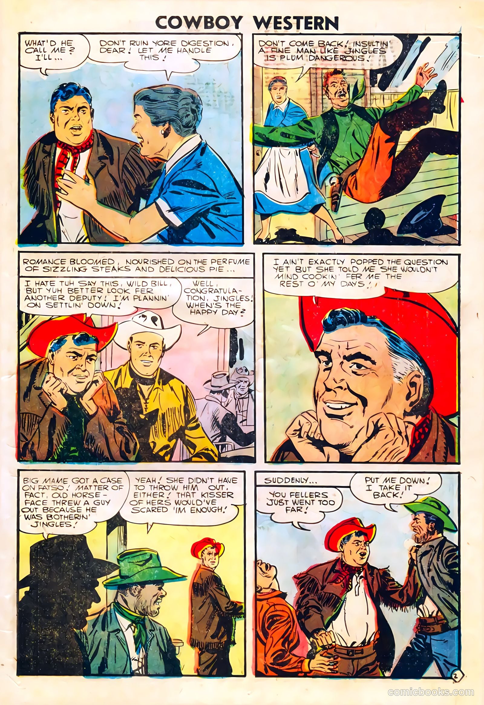 Cowboy Western #59 (1956) — page 15 of 36