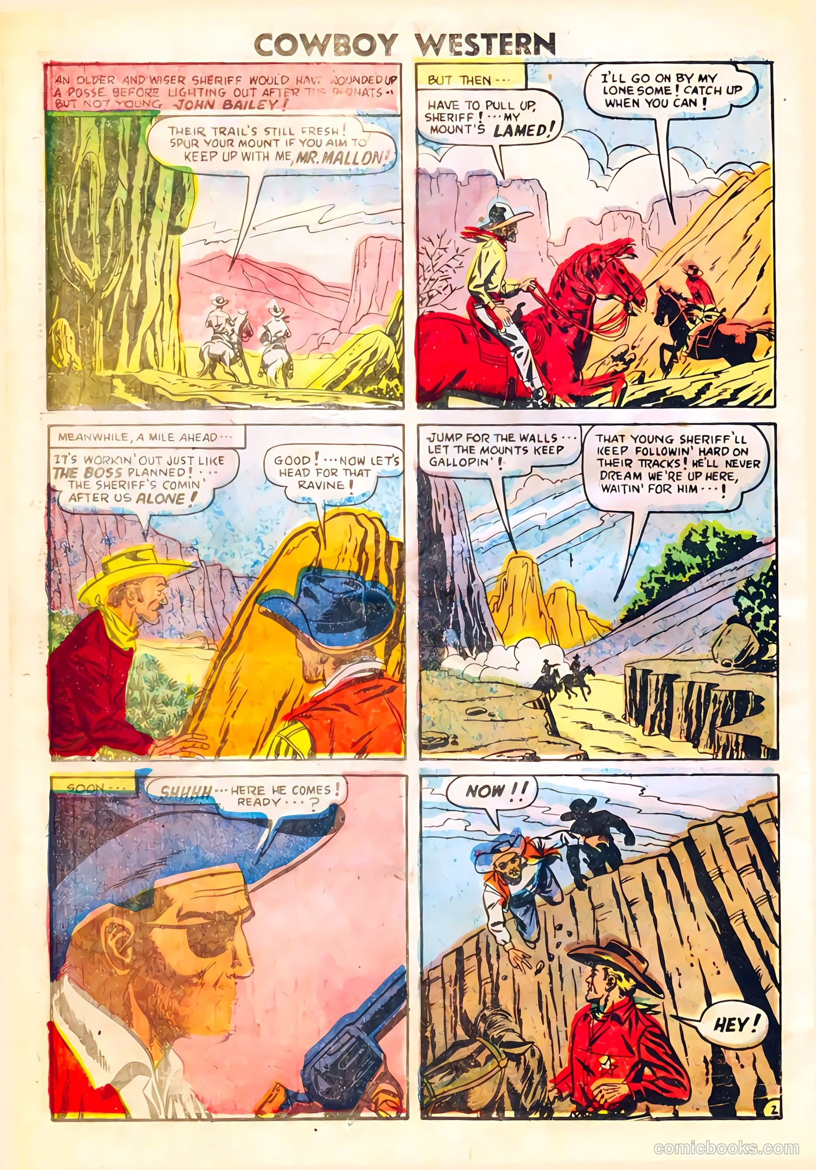Cowboy Western #59 (1956) — page 24 of 36