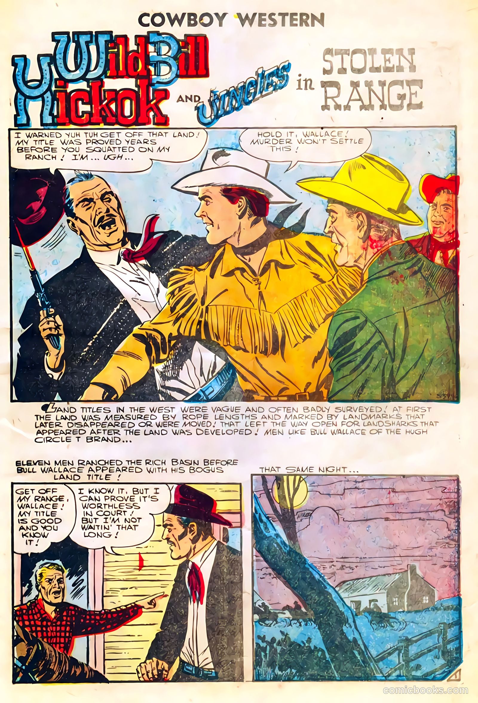 Cowboy Western #59 (1956) — page 29 of 36