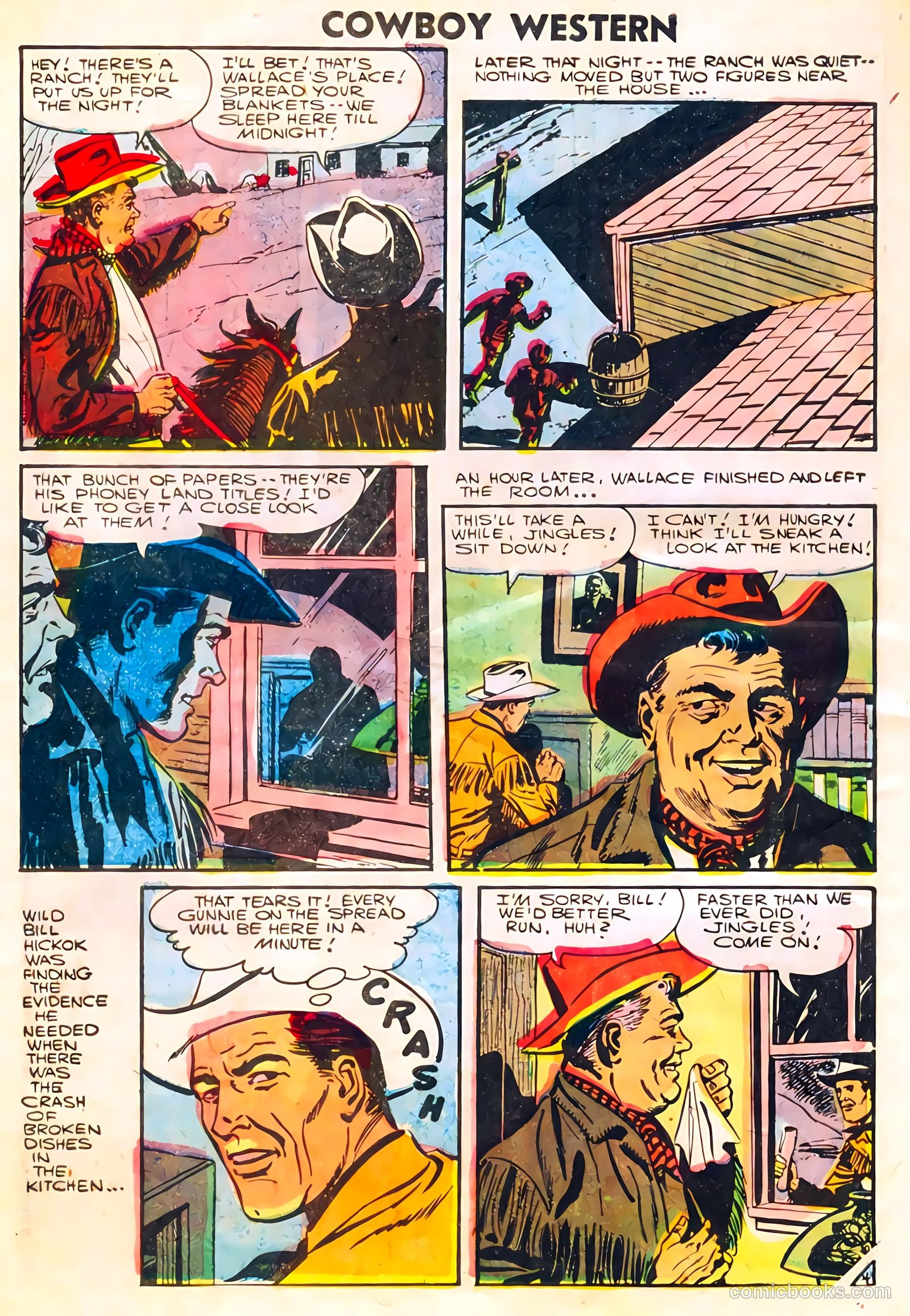 Cowboy Western #59 (1956) — page 32 of 36