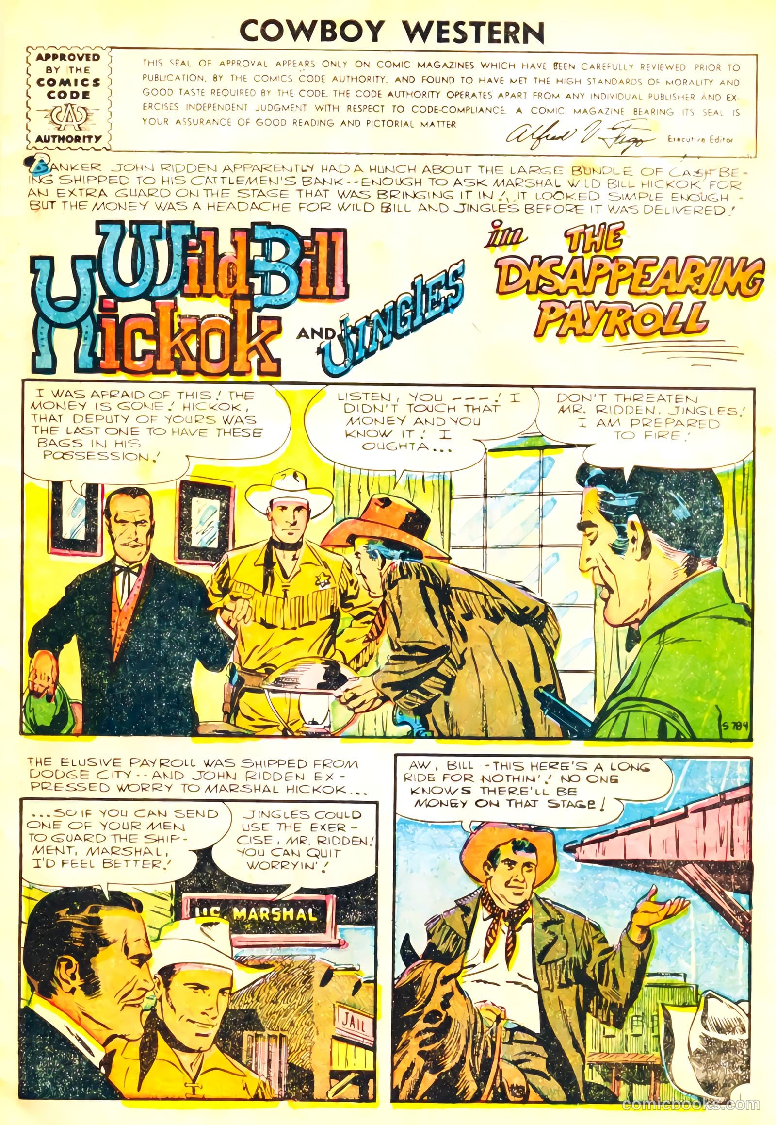 Cowboy Western #60 (1956) — page 3 of 36