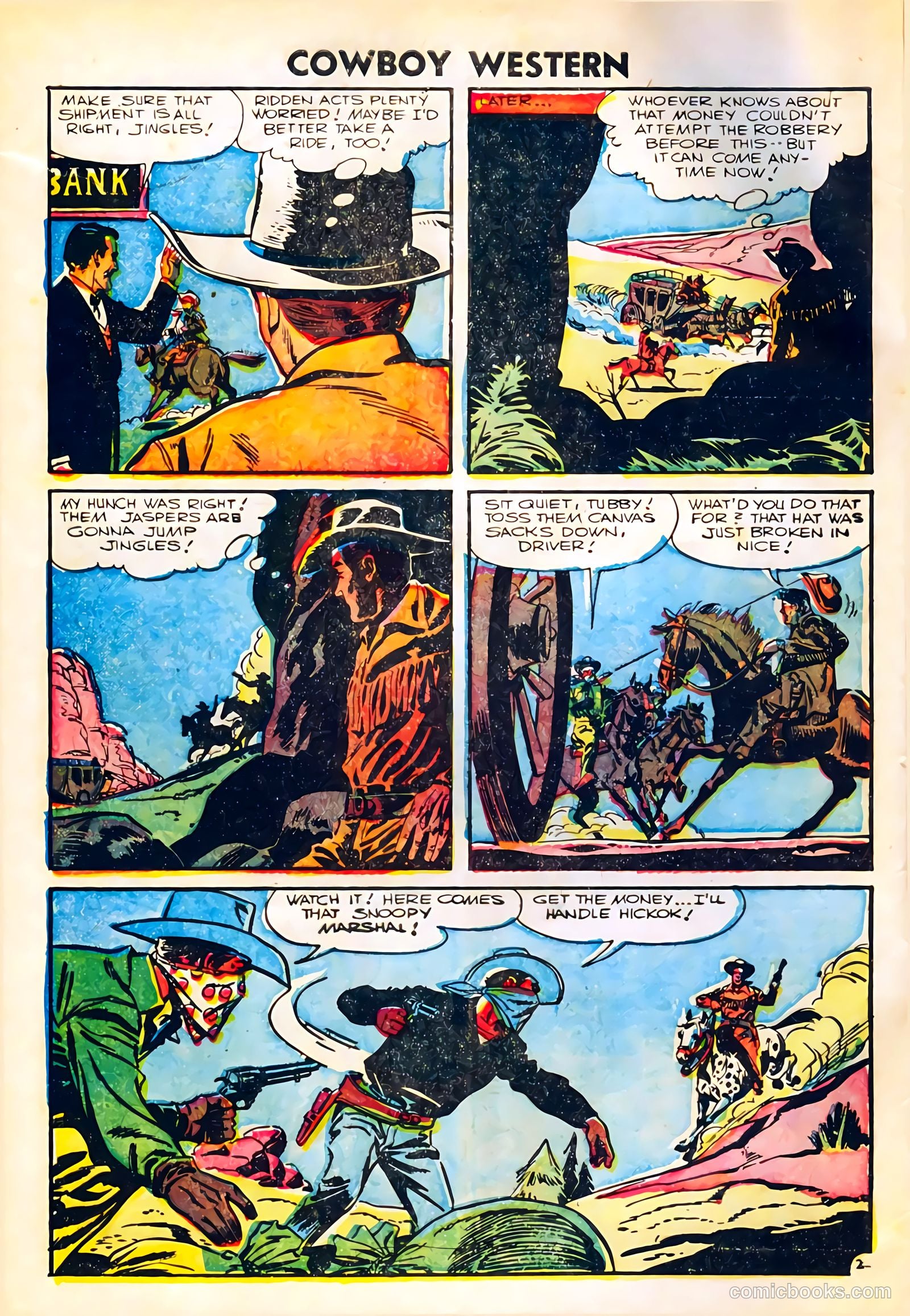 Cowboy Western #60 (1956) — page 4 of 36