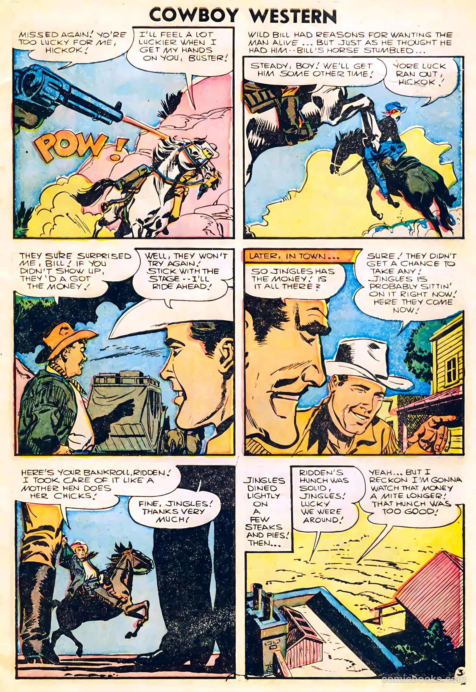 Cowboy Western #60 (1956) — page 5 of 36
