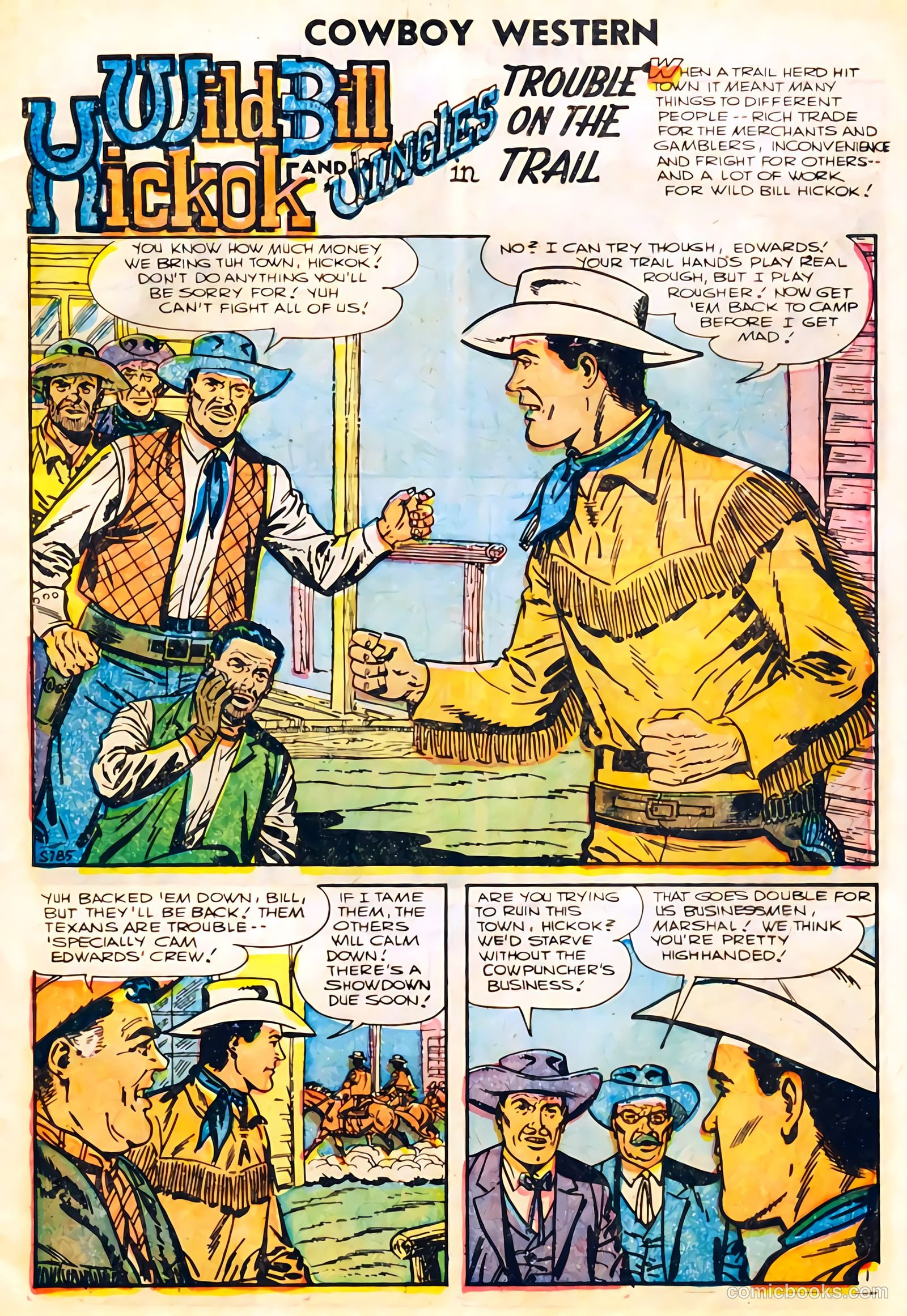 Cowboy Western #60 (1956) — page 9 of 36