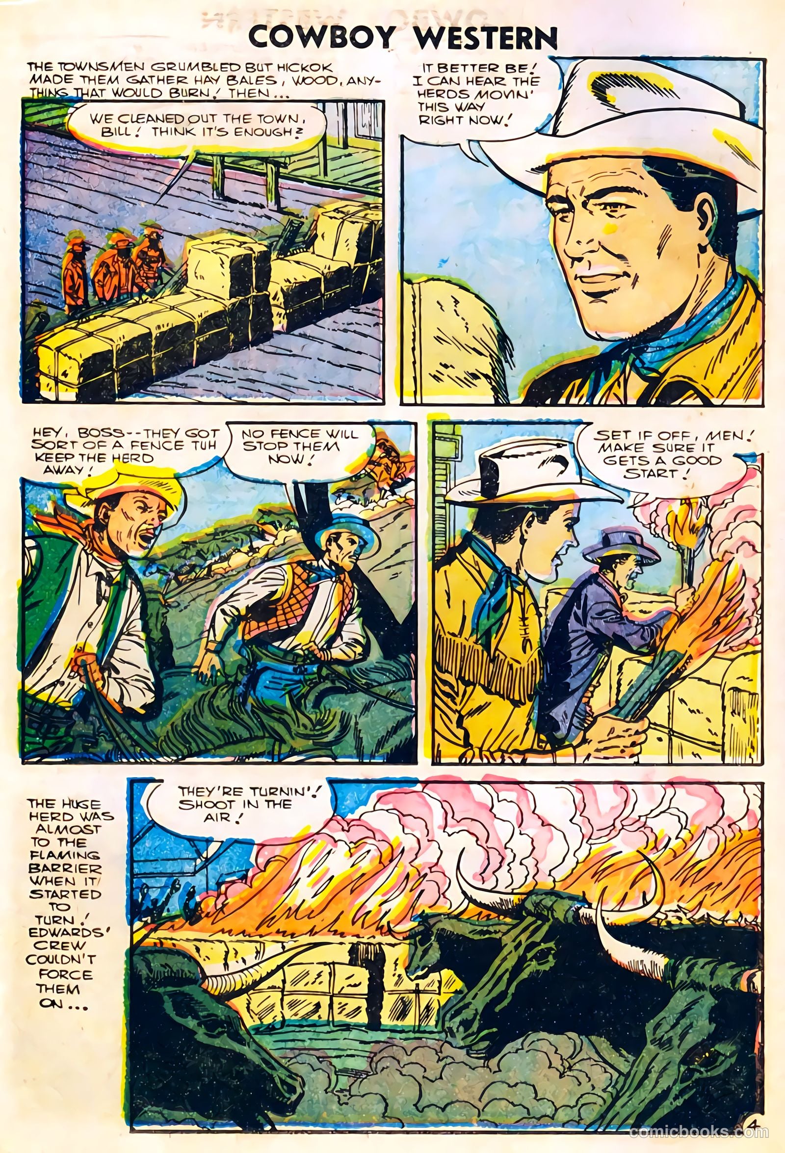 Cowboy Western #60 (1956) — page 12 of 36