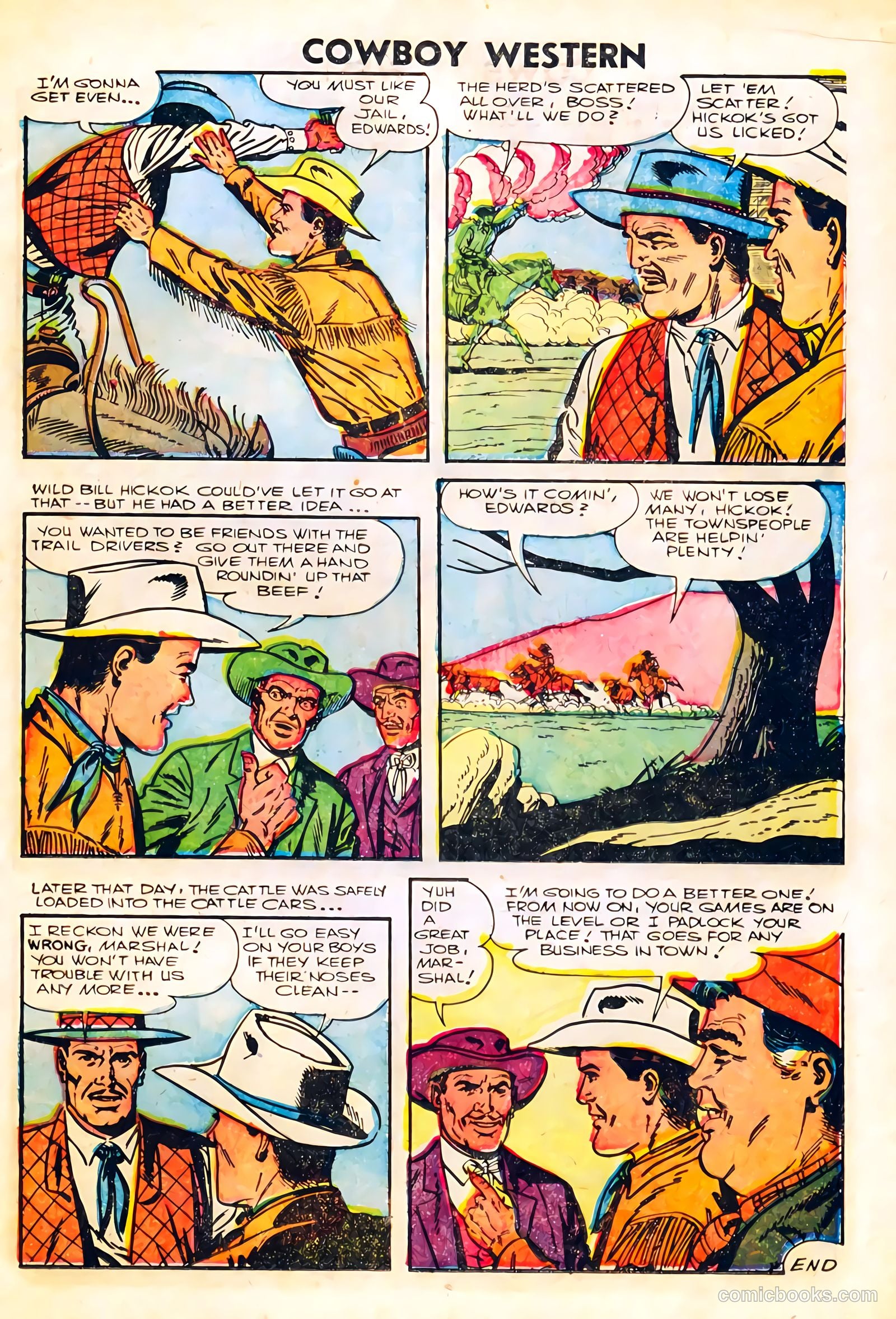 Cowboy Western #60 (1956) — page 13 of 36