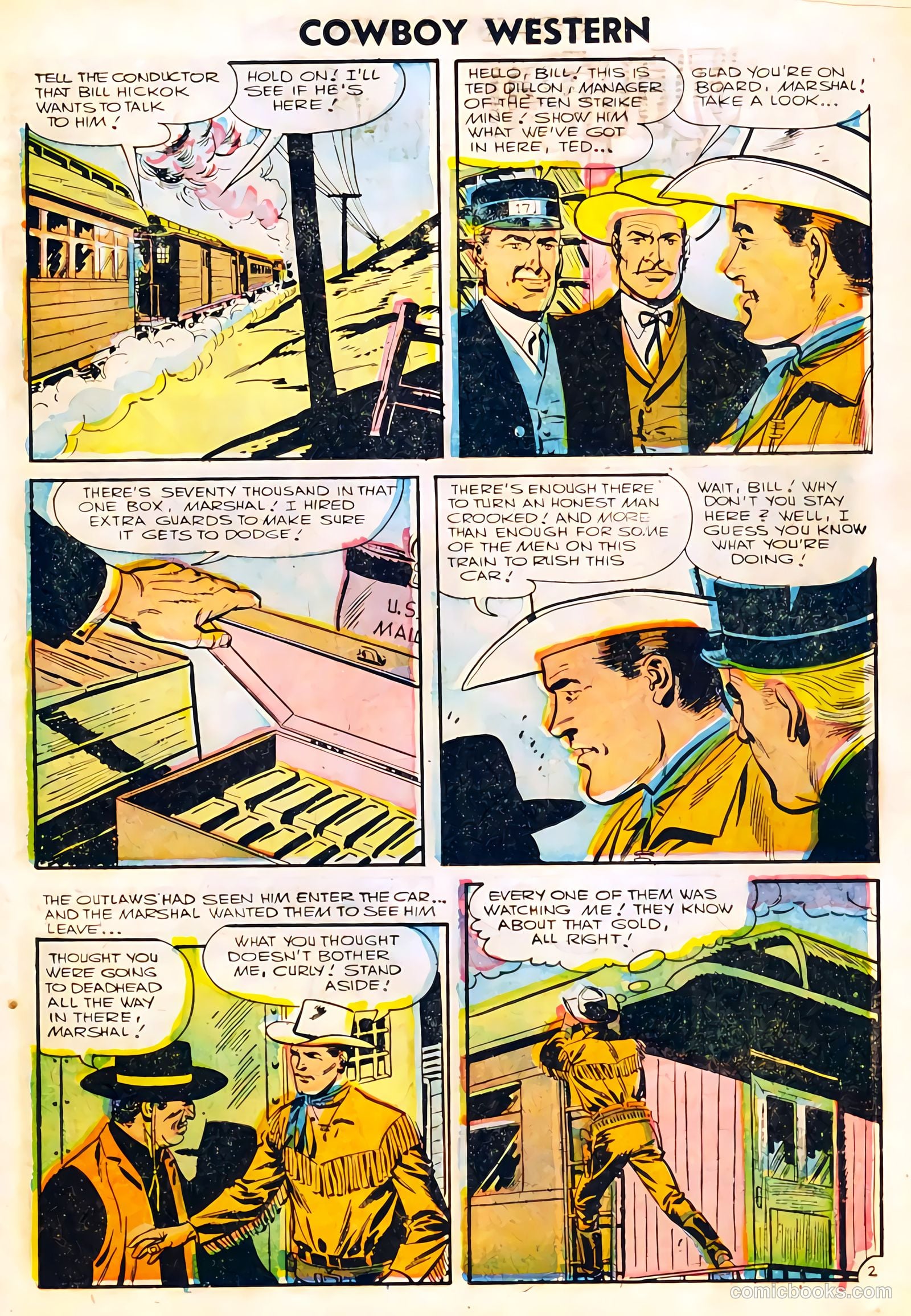 Cowboy Western #60 (1956) — page 15 of 36