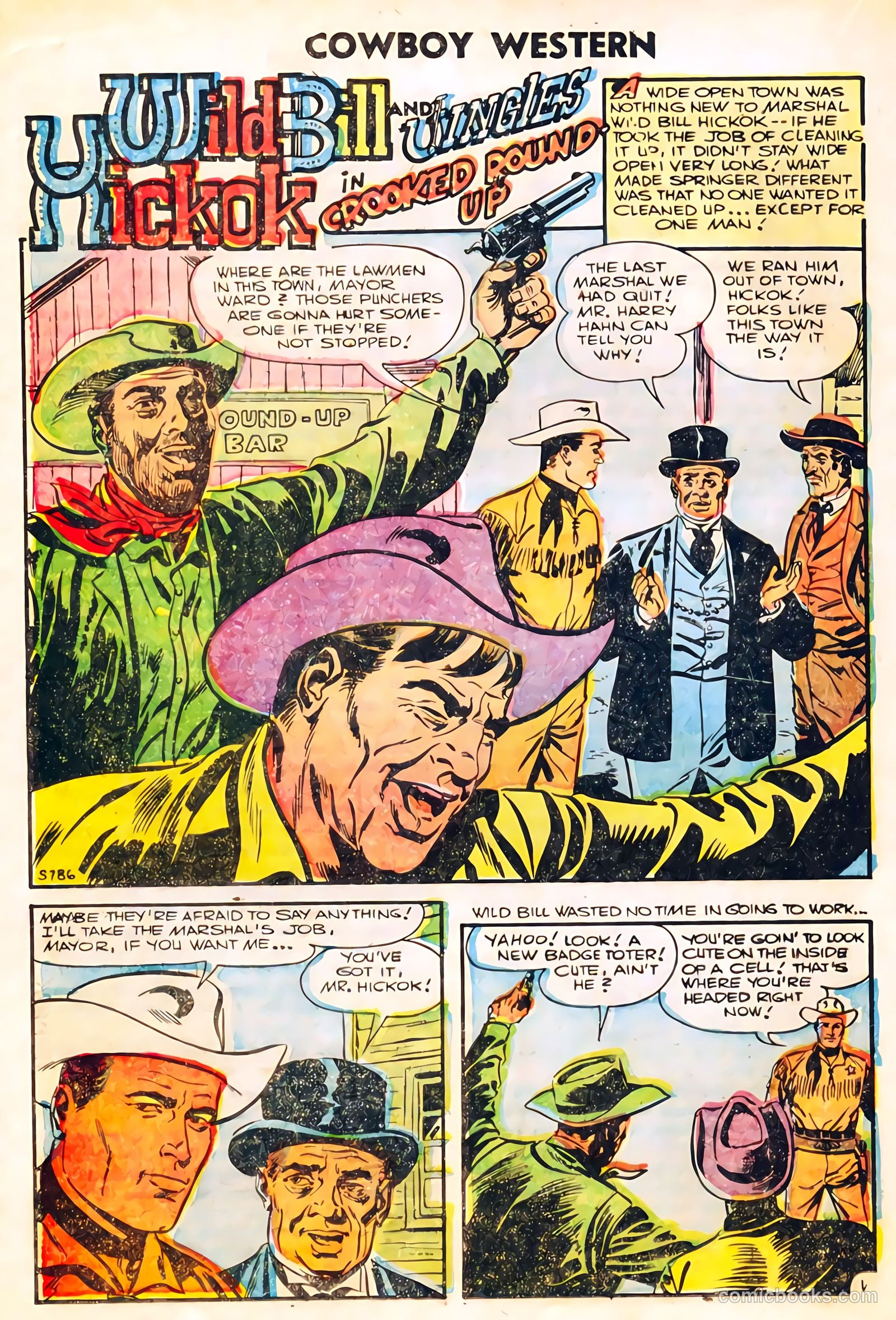 Cowboy Western #60 (1956) — page 20 of 36