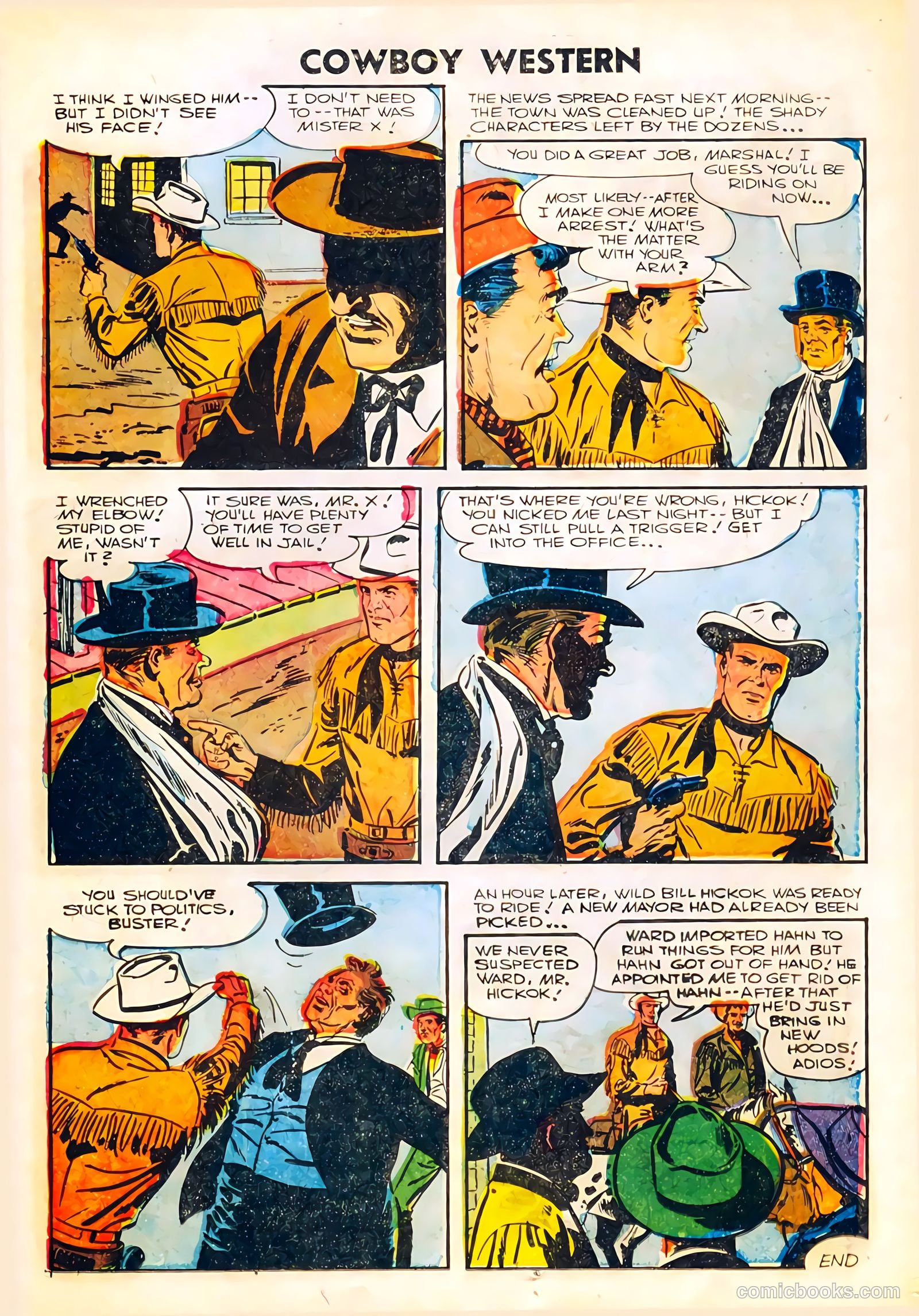 Cowboy Western #60 (1956) — page 23 of 36