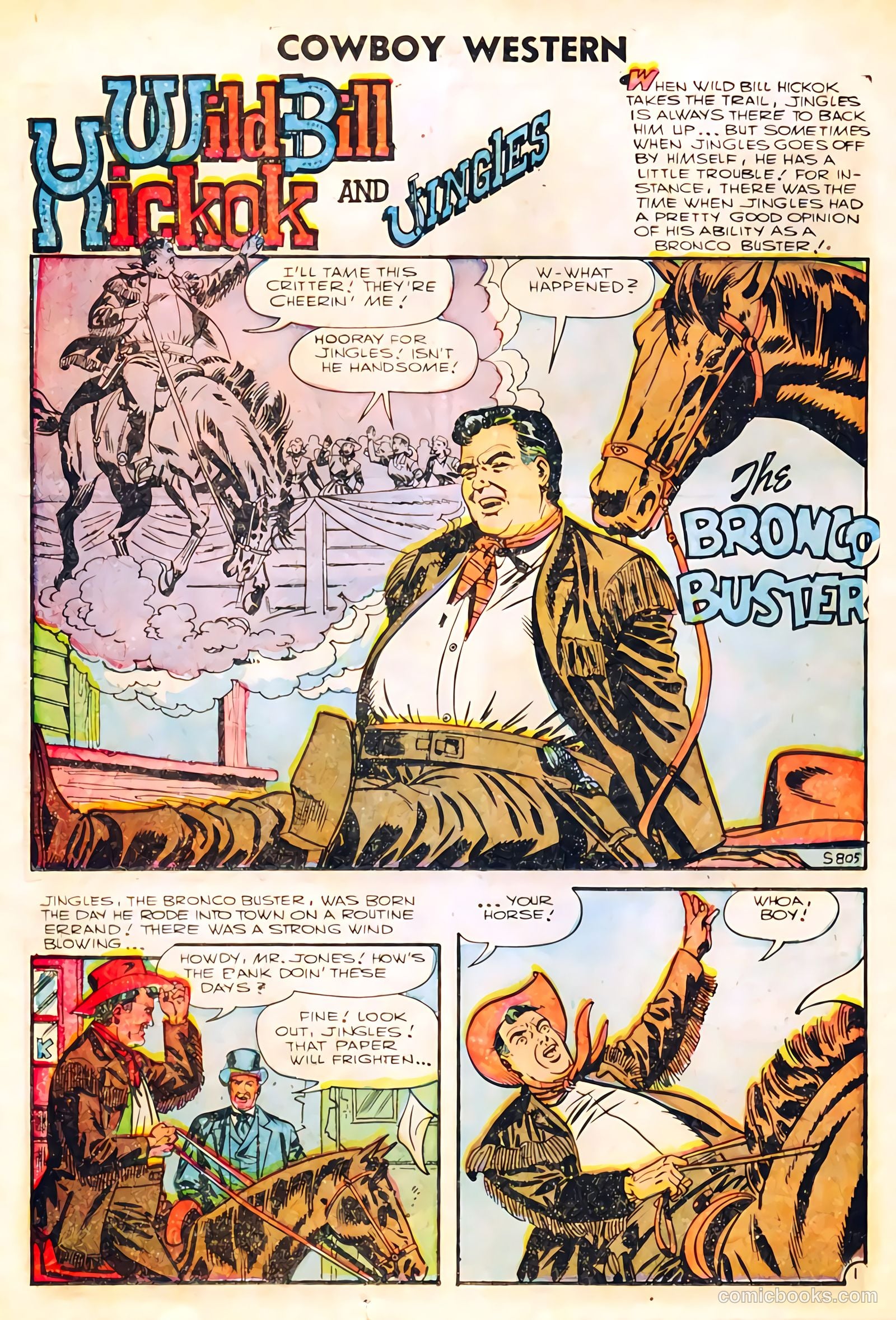 Cowboy Western #60 (1956) — page 24 of 36