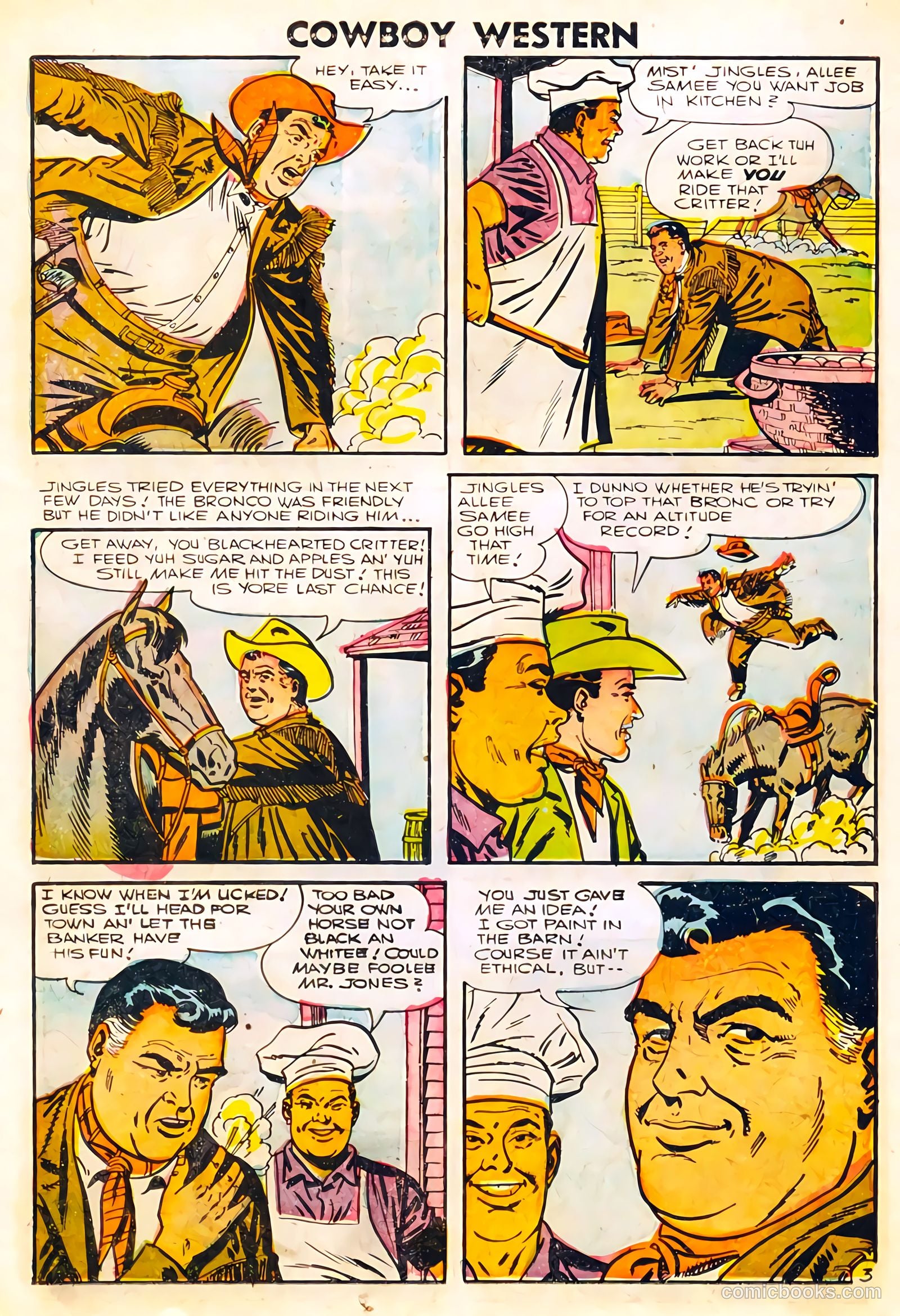 Cowboy Western #60 (1956) — page 26 of 36