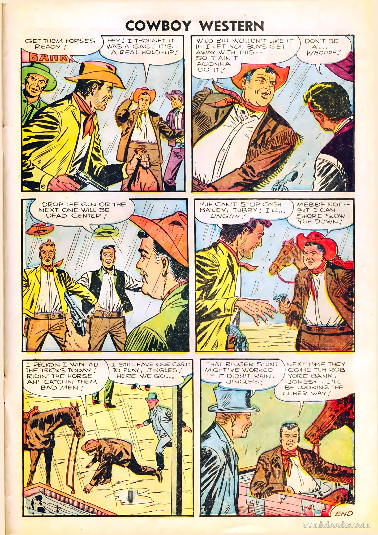 Cowboy Western #60 (1956) — page 29 of 36