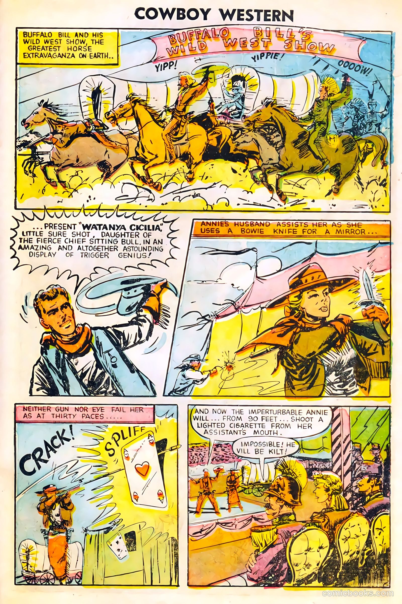 Cowboy Western #60 (1956) — page 31 of 36