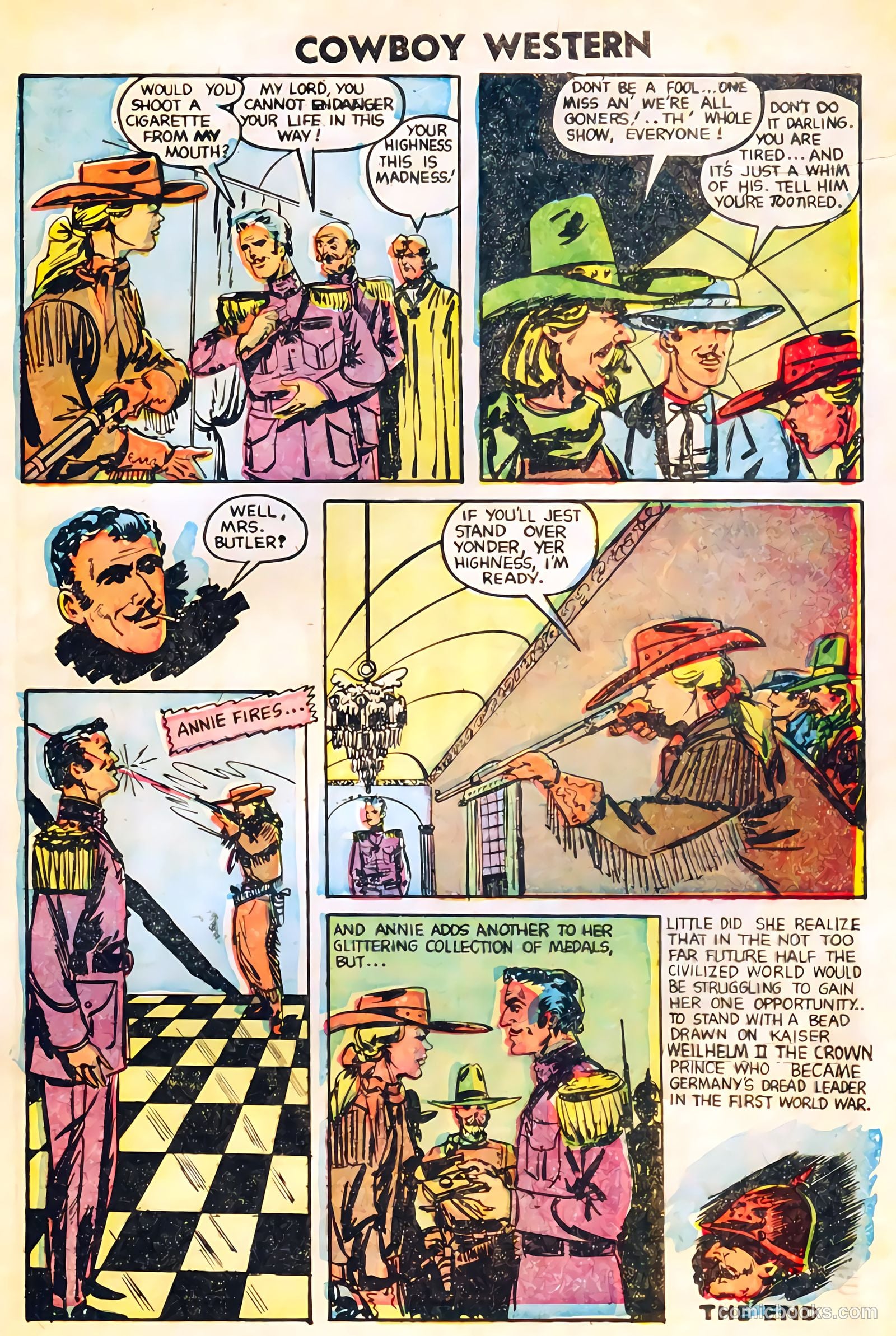 Cowboy Western #60 (1956) — page 33 of 36