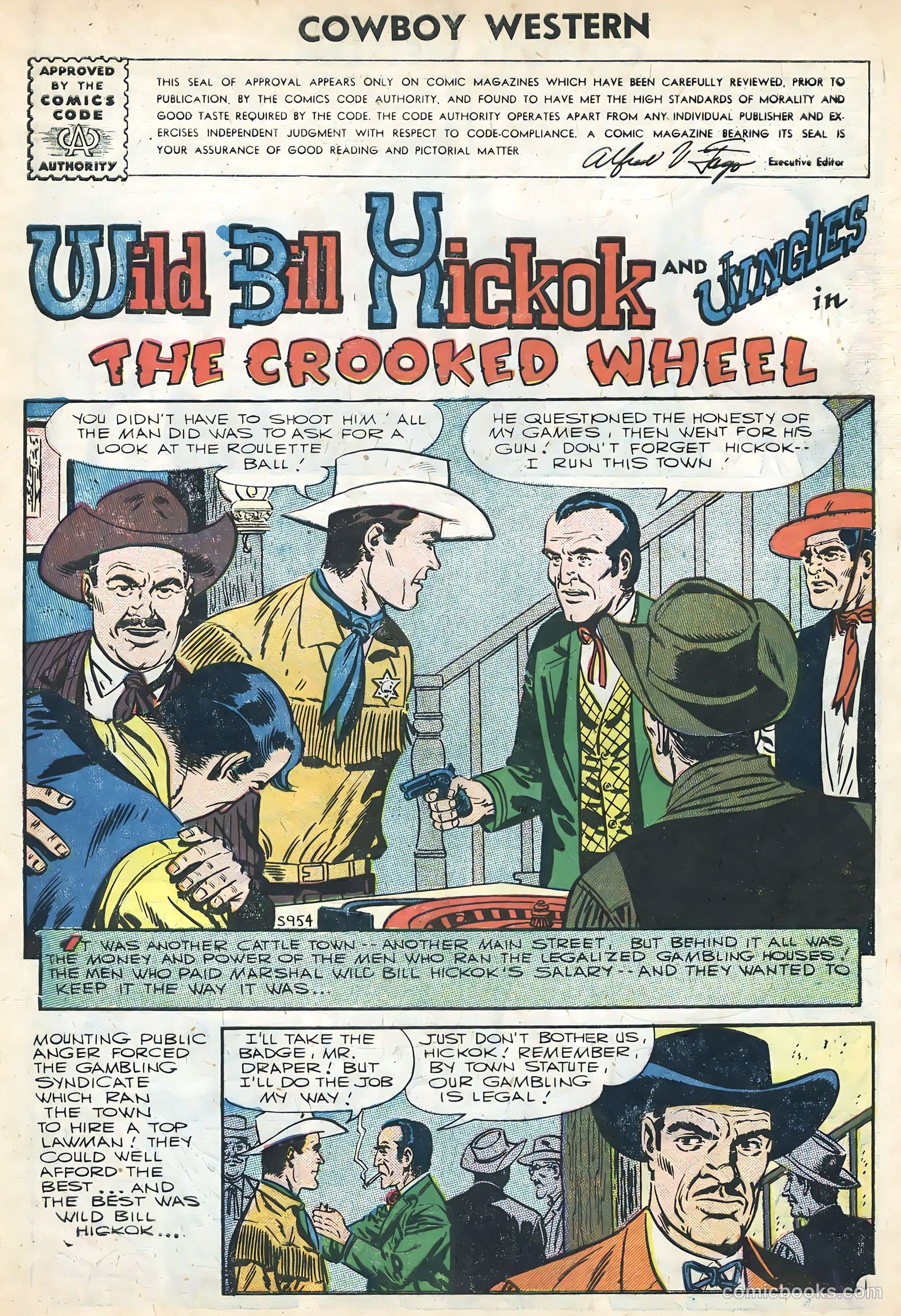 Cowboy Western #61 (1956) — page 3 of 36