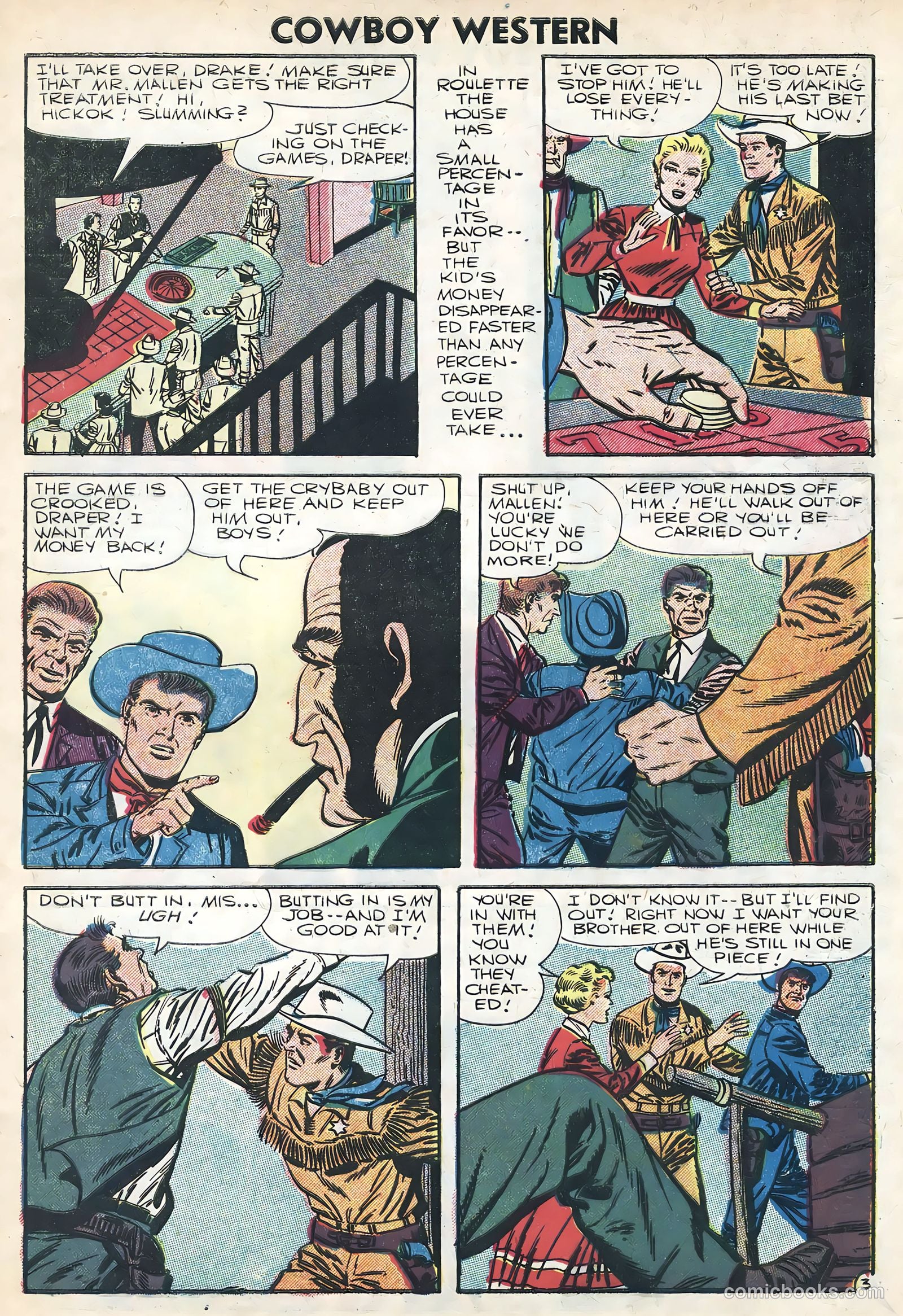 Cowboy Western #61 (1956) — page 5 of 36