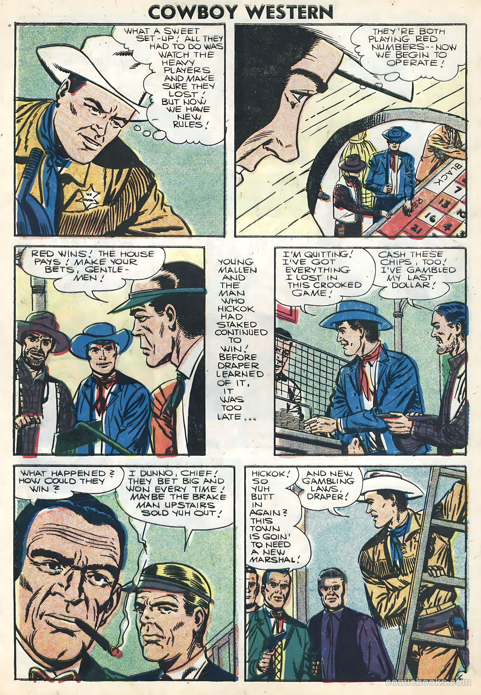 Cowboy Western #61 (1956) — page 8 of 36