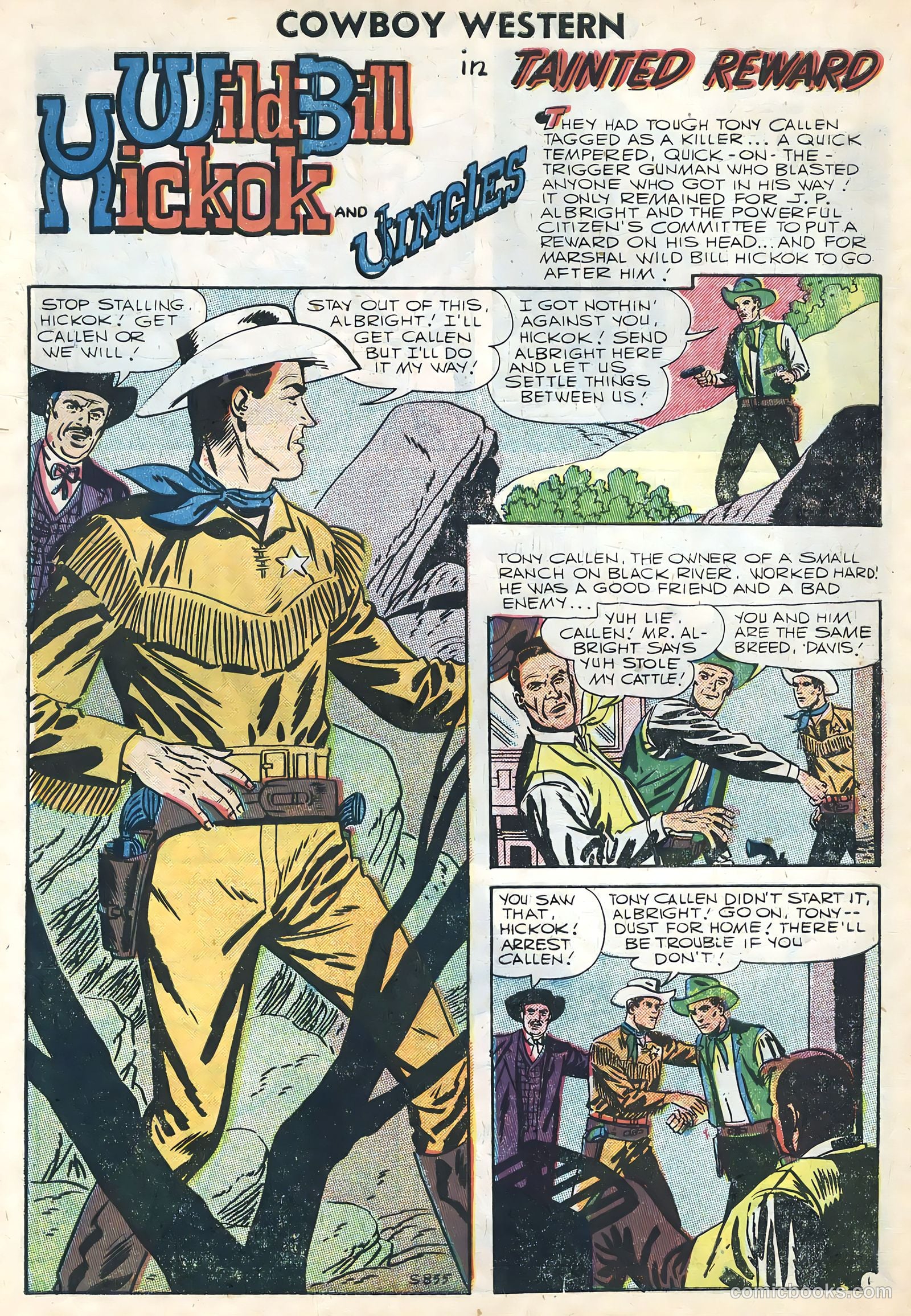 Cowboy Western #61 (1956) — page 10 of 36