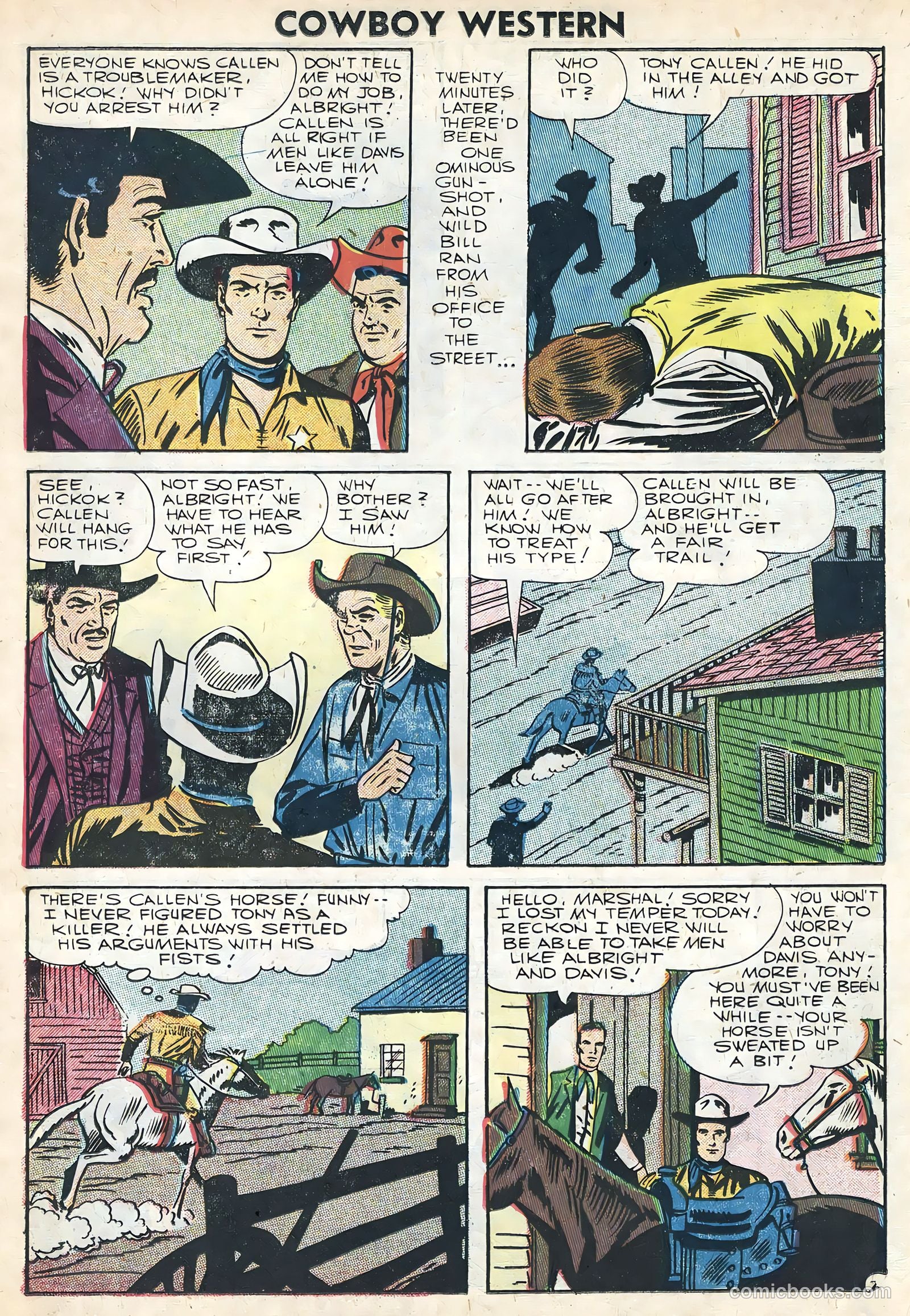 Cowboy Western #61 (1956) — page 11 of 36