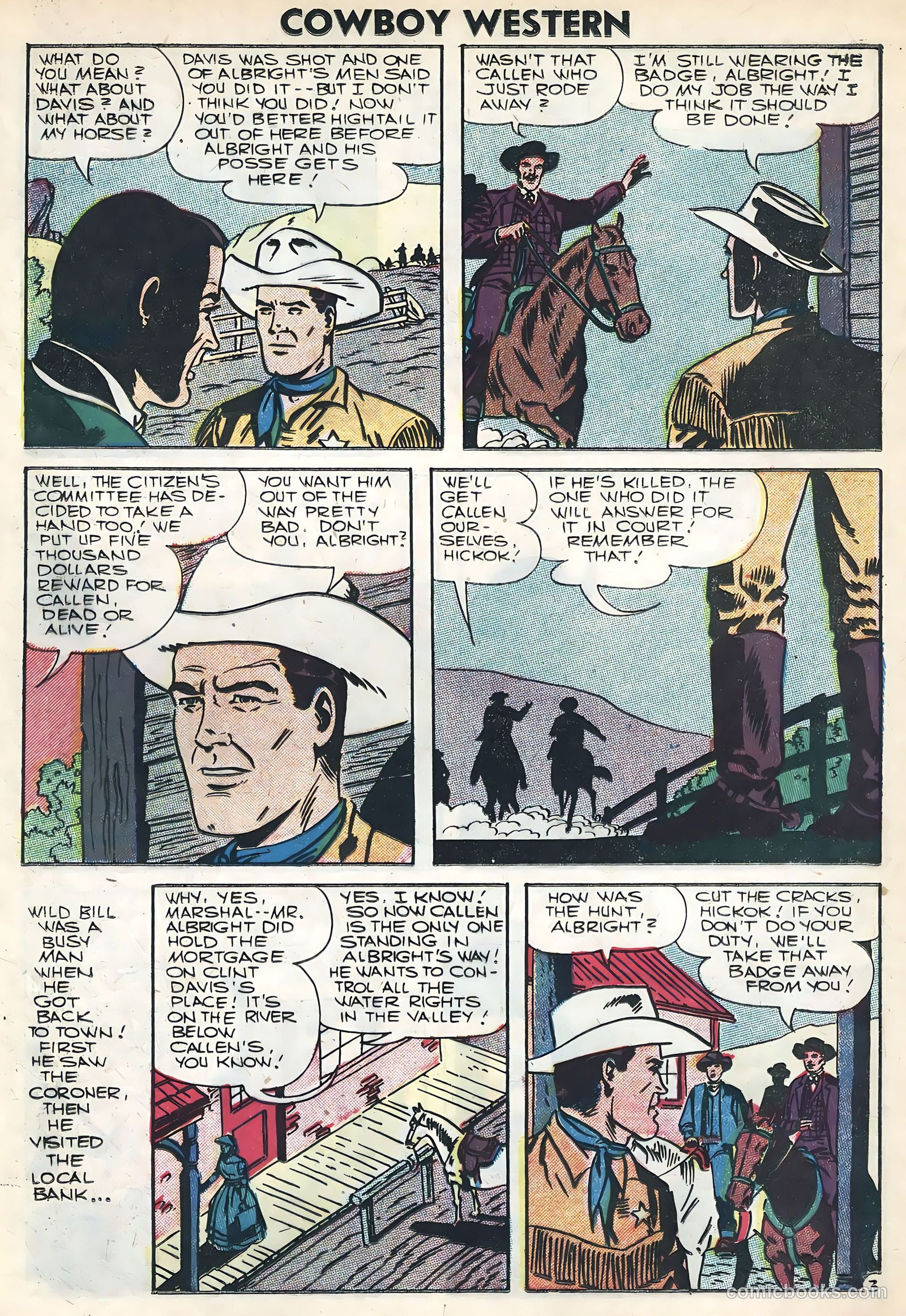 Cowboy Western #61 (1956) — page 12 of 36