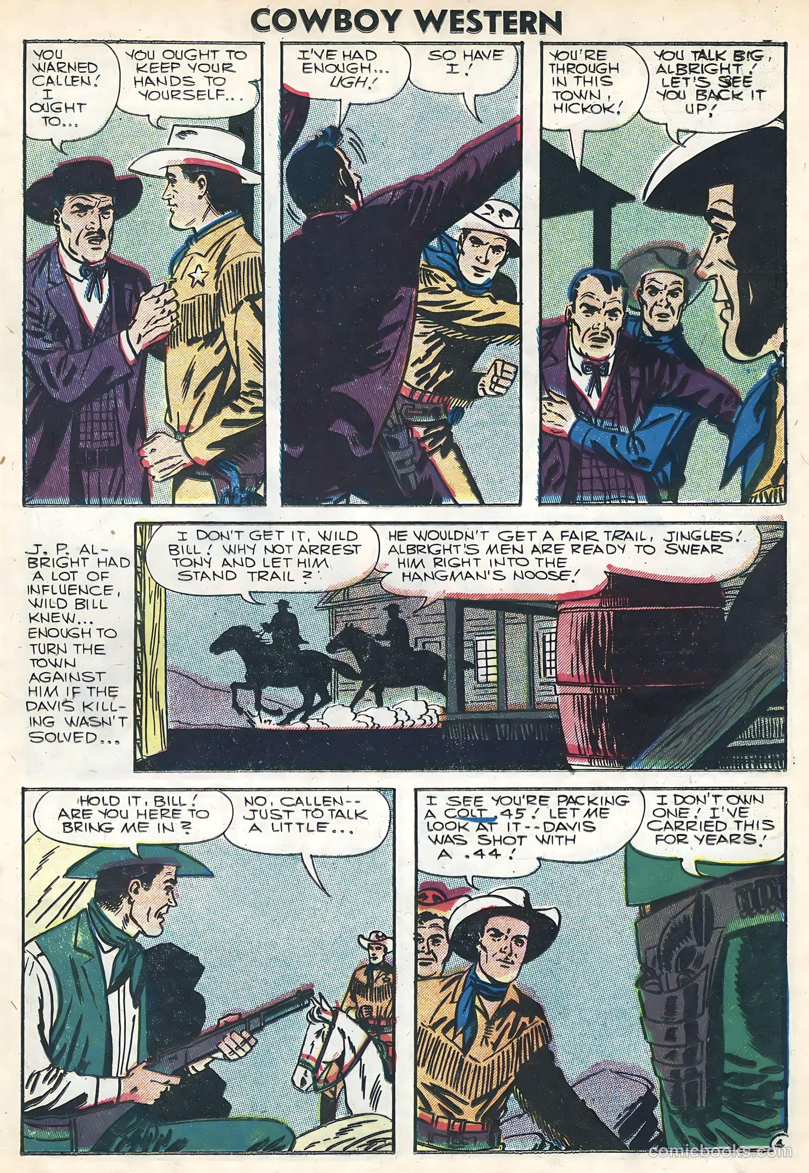 Cowboy Western #61 (1956) — page 13 of 36