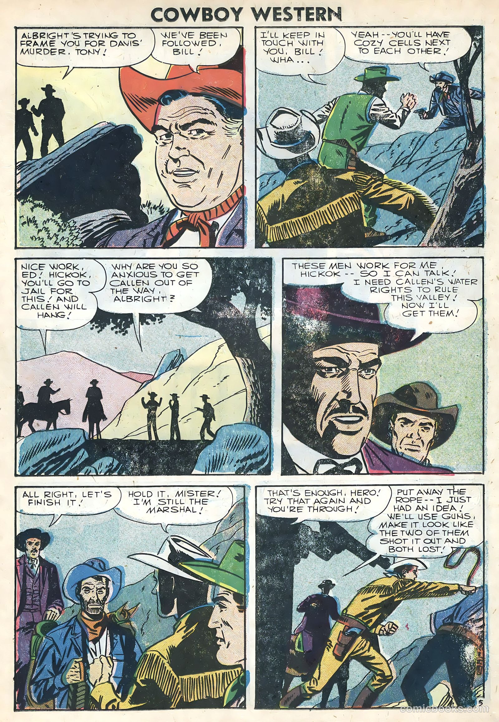 Cowboy Western #61 (1956) — page 14 of 36