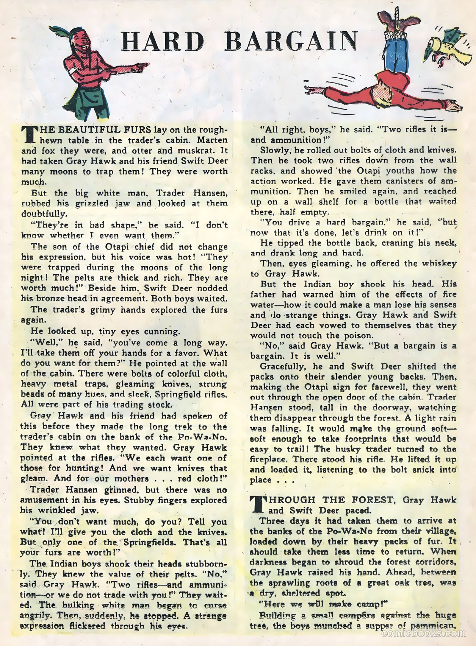 Cowboy Western #61 (1956) — page 16 of 36