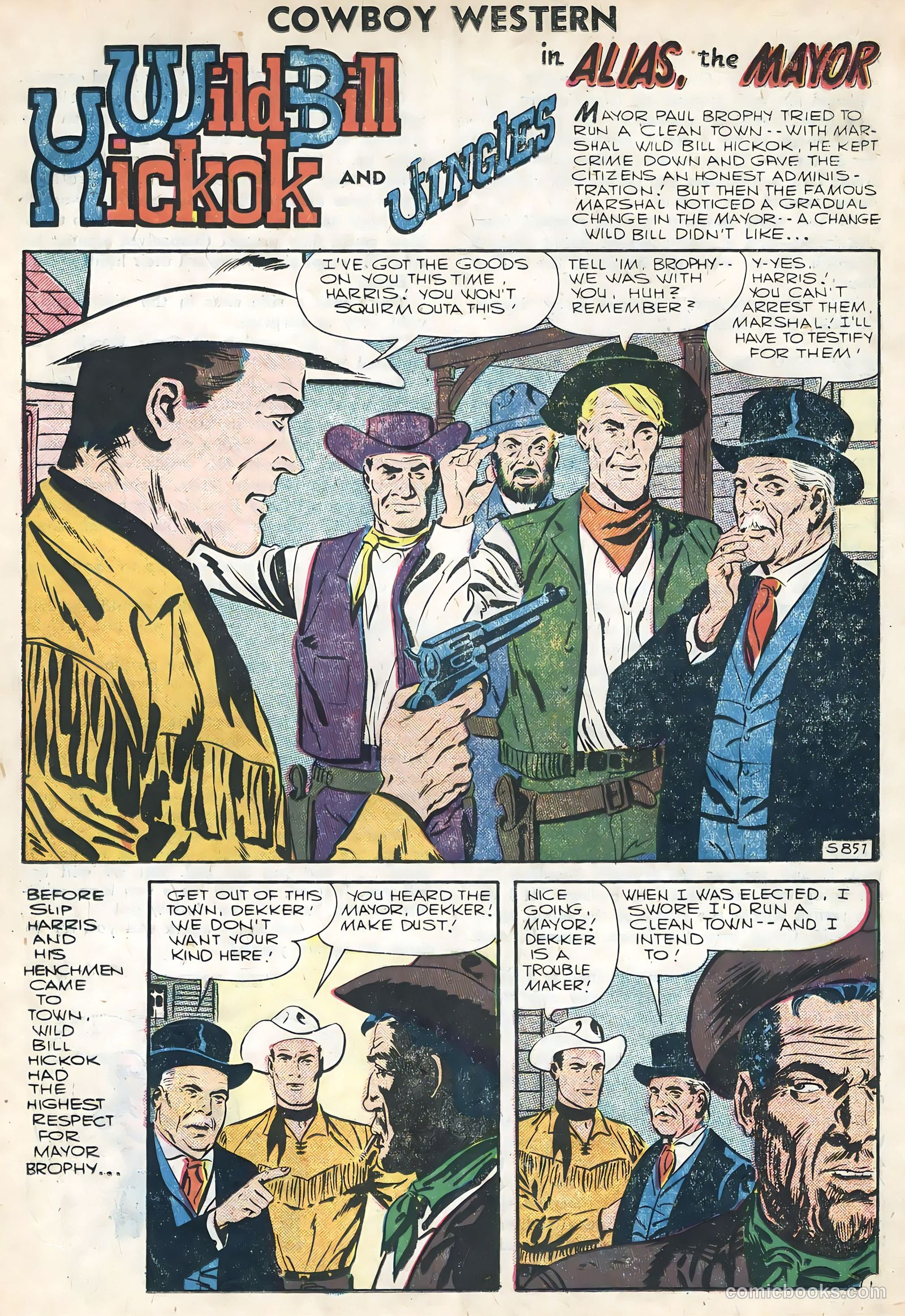 Cowboy Western #61 (1956) — page 18 of 36