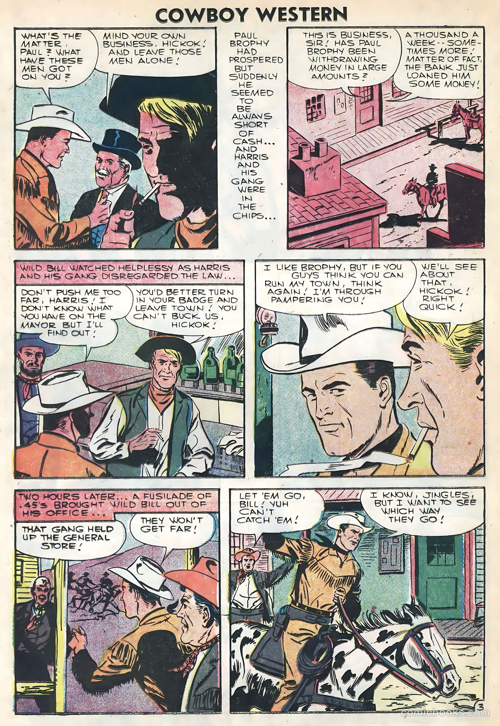 Cowboy Western #61 (1956) — page 20 of 36