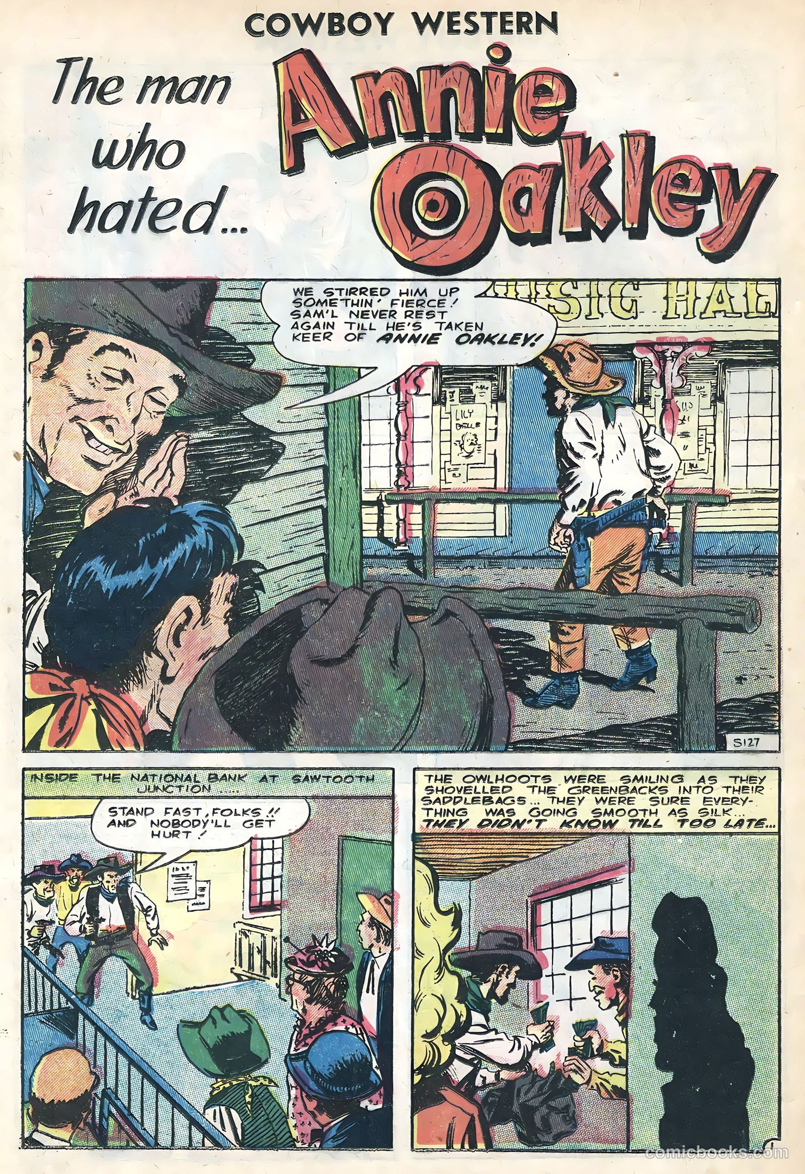 Cowboy Western #61 (1956) — page 24 of 36